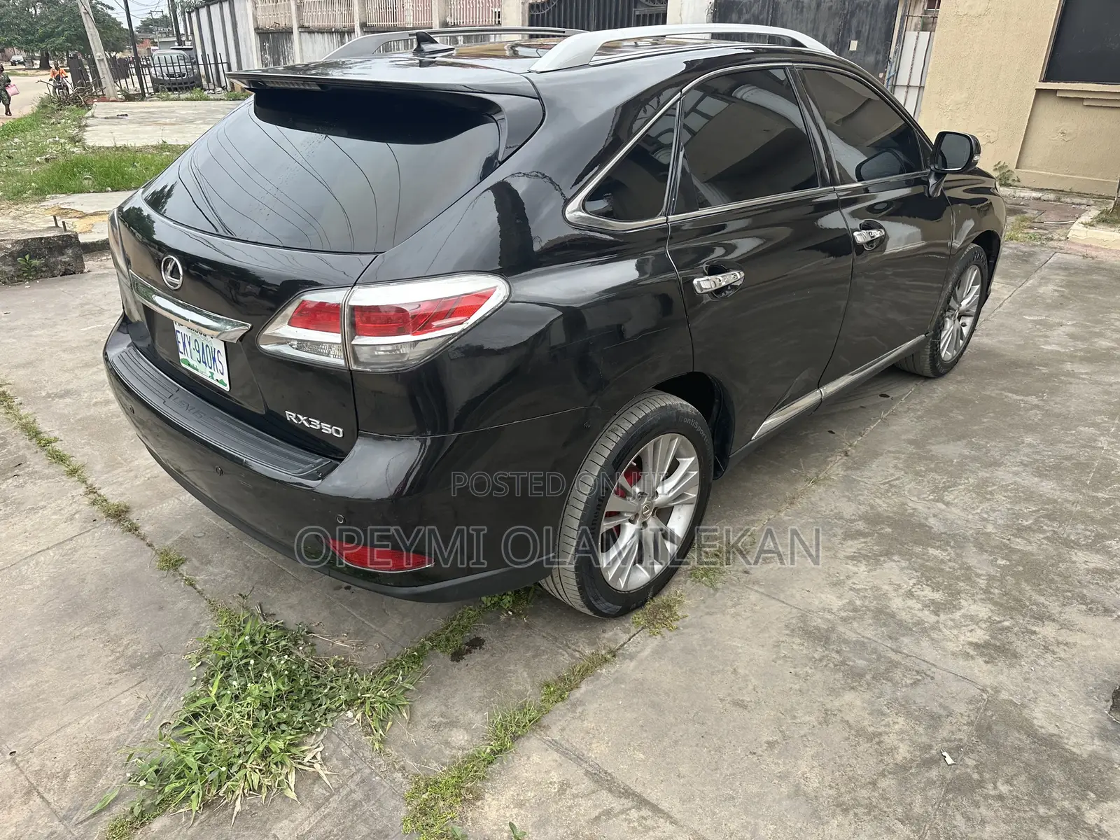 Lexus RX 350 FWD 2012 Black