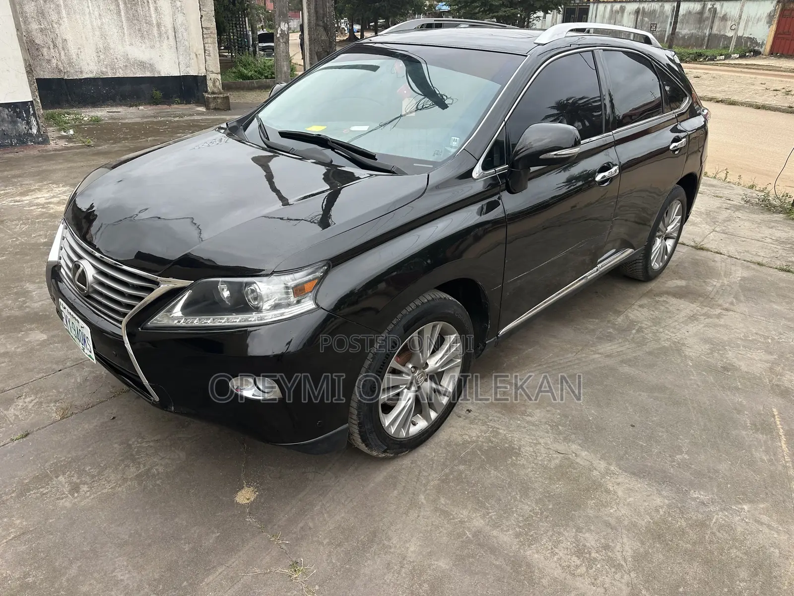 Lexus RX 350 FWD 2012 Black