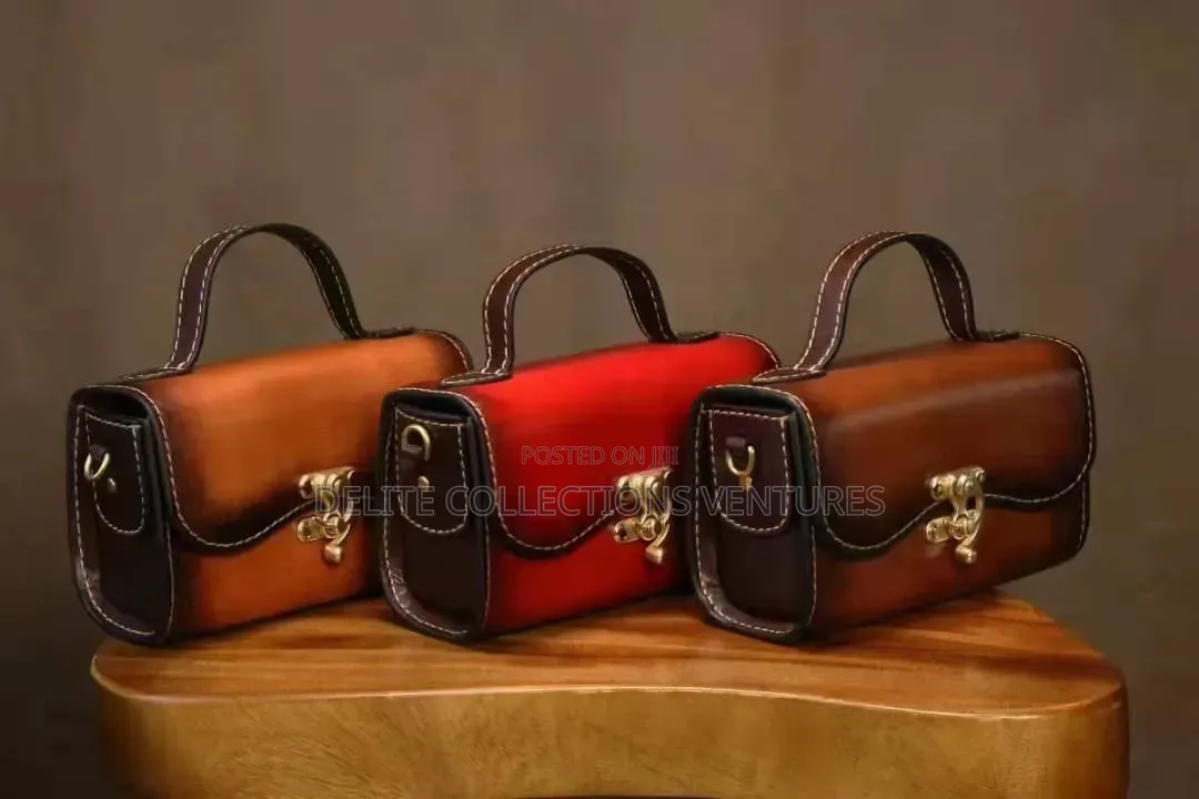 New Handmade Backpack, Made of Vegetable-Tanned Cowhide Leather,