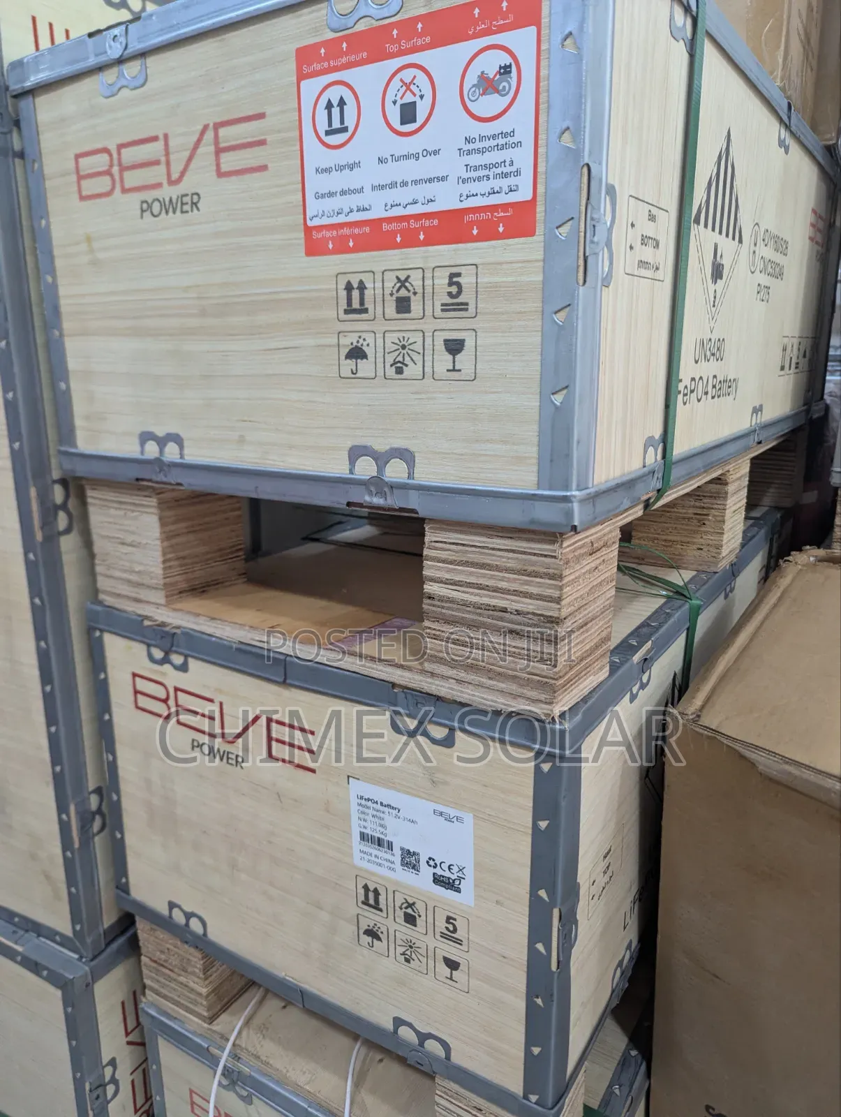 16kwh BEVE Power Lithium Batteries