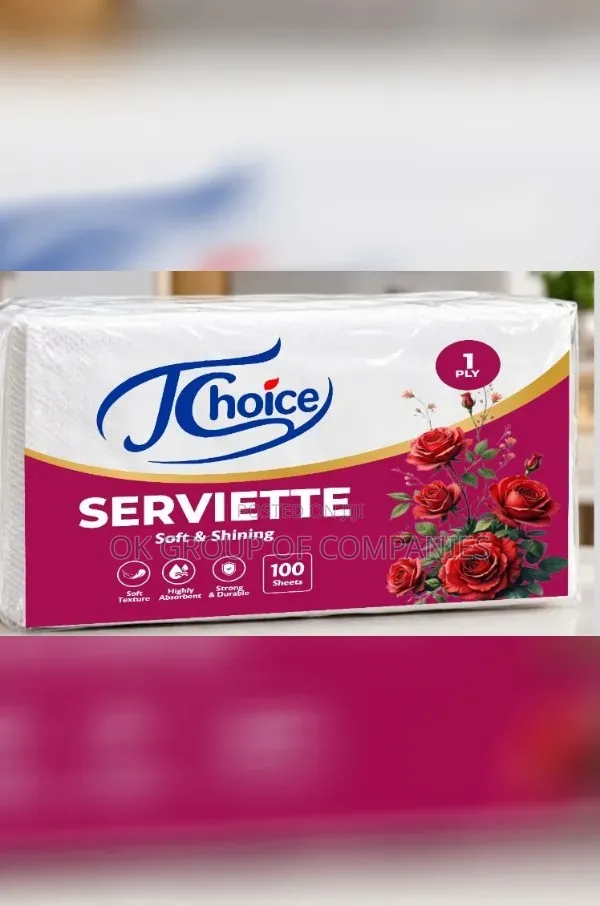 Kitchen Towels Serviettes Napkins Packaging Nylons Printing in Lagos