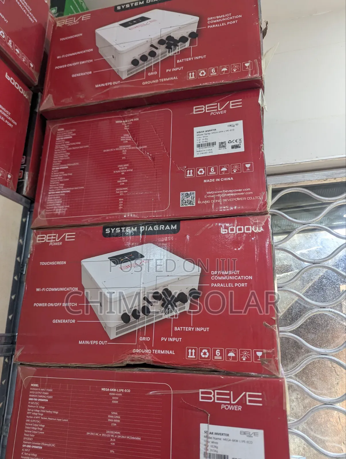 6KVA BEVE Power Hybrid Inverter