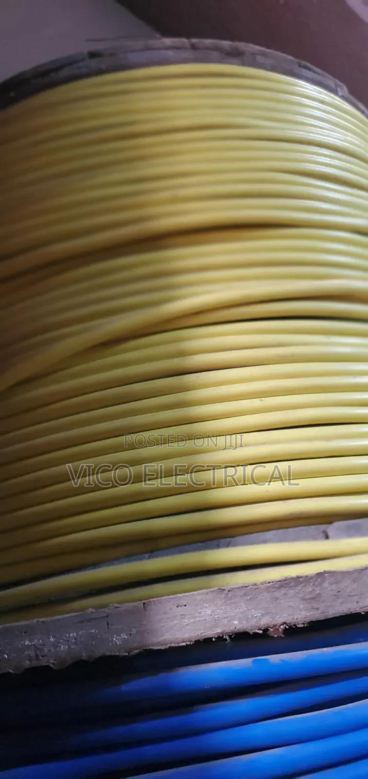 1x70mm Hard Cable Copper Yellow