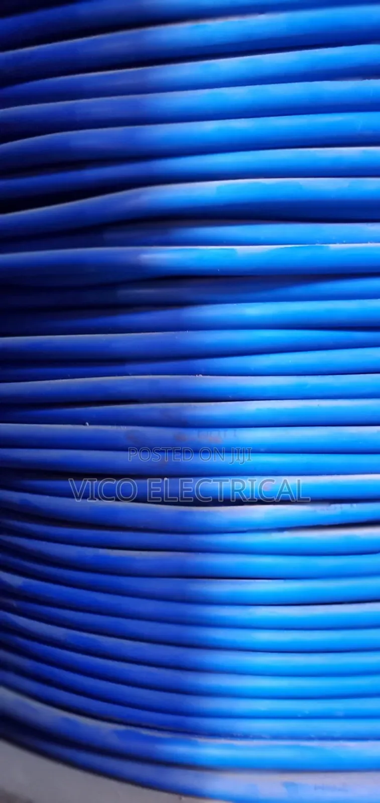 70mmx Single Cable Copper Blue