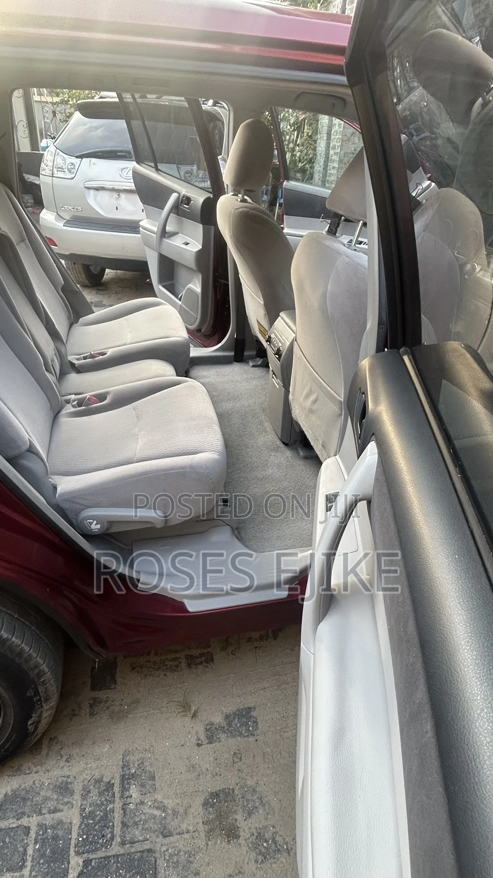 Toyota Highlander Sport 2008 Burgundy