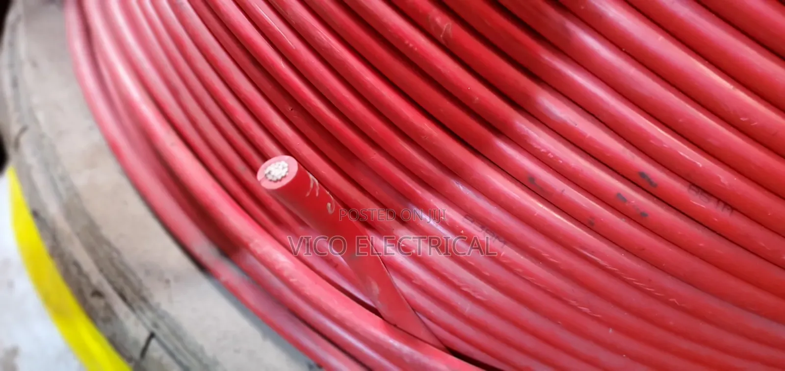 1x70mm2Hard Cable Copper Red