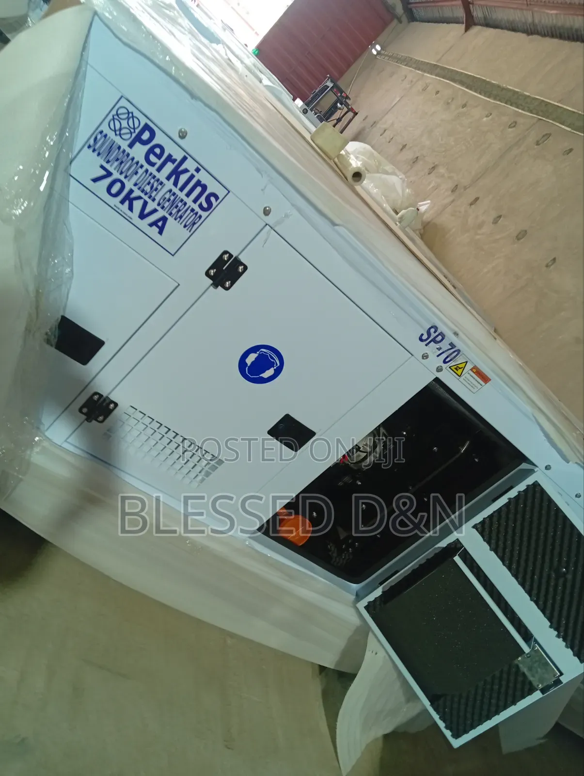 70KVA Heavy-Duty Perkins Soundproof Diesel Generator