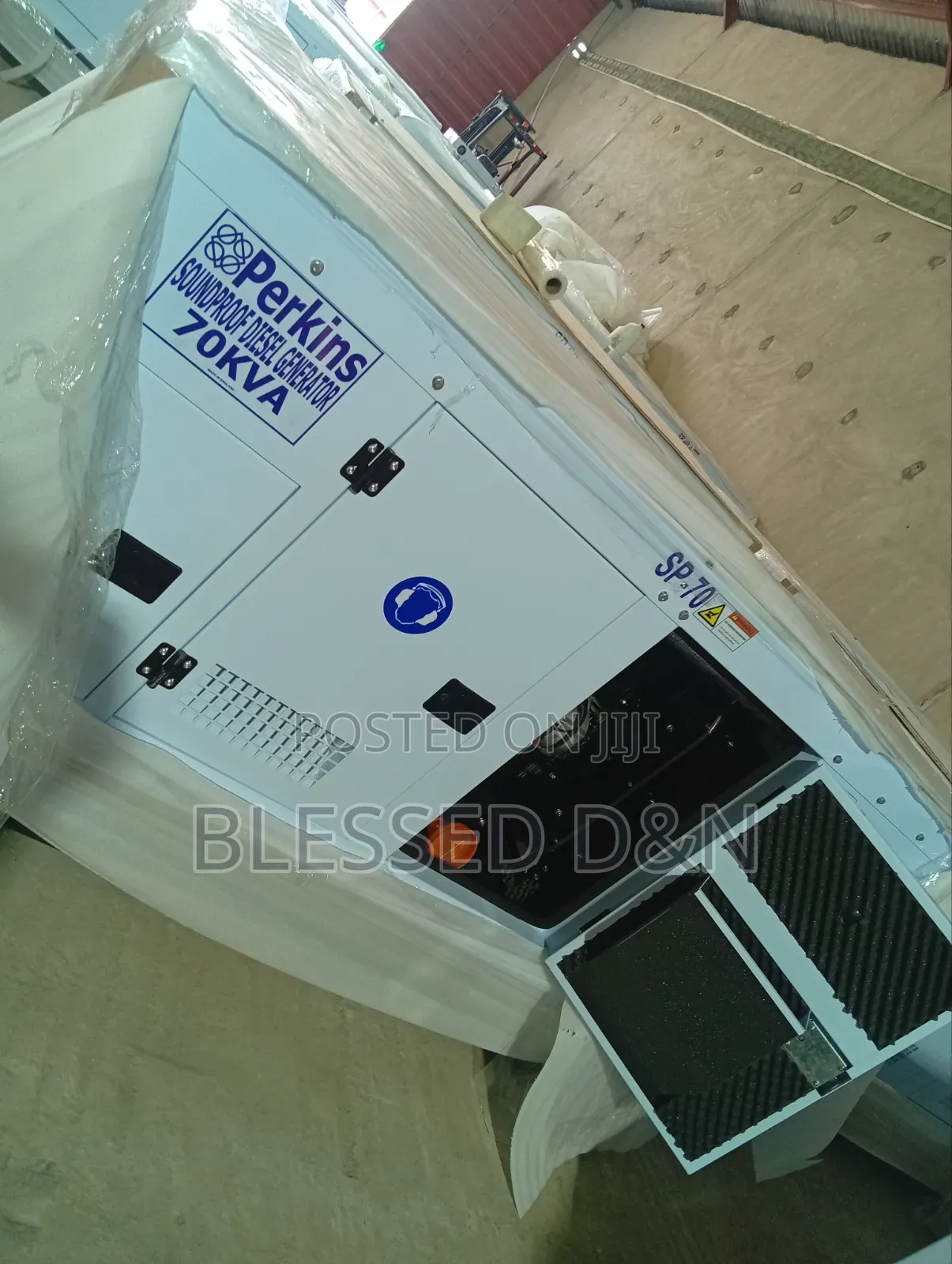 70KVA Heavy-Duty Perkins Soundproof Diesel Generator