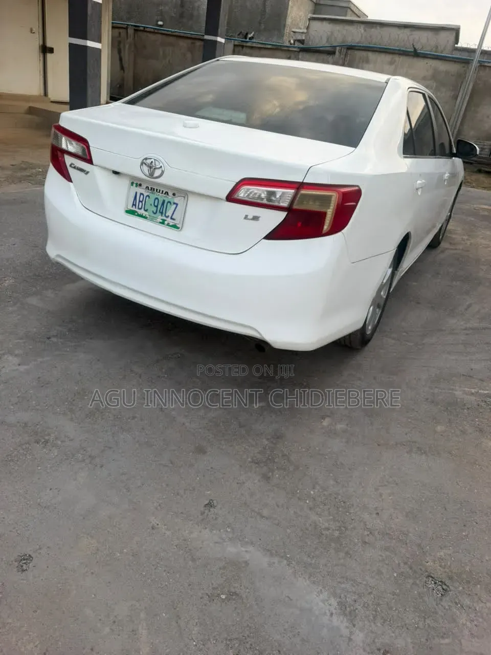 Toyota Camry L 4dr Sedan (2.5L 4cyl 6A) 2013 White