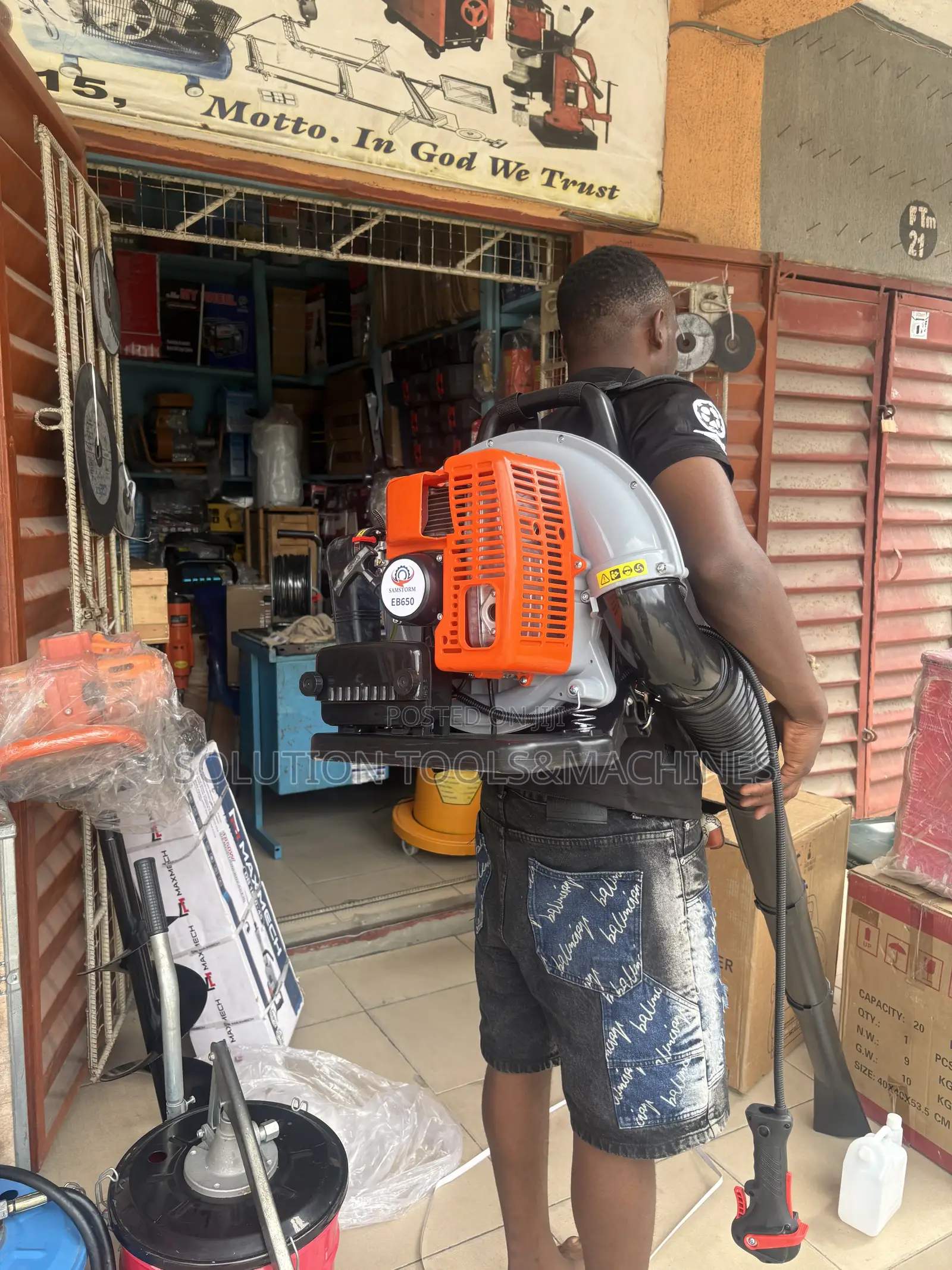 Industrial Backpack Air Blower