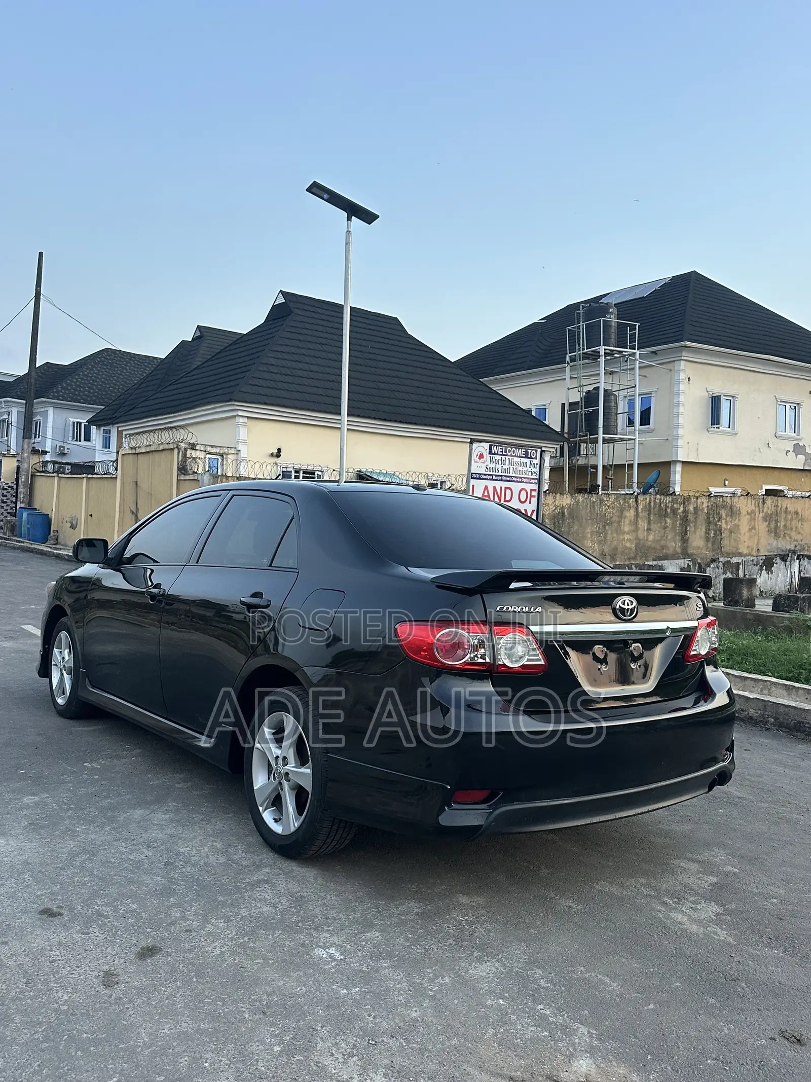 Toyota Corolla S 4dr Sedan (1.8L 4cyl 4A) 2012 Black