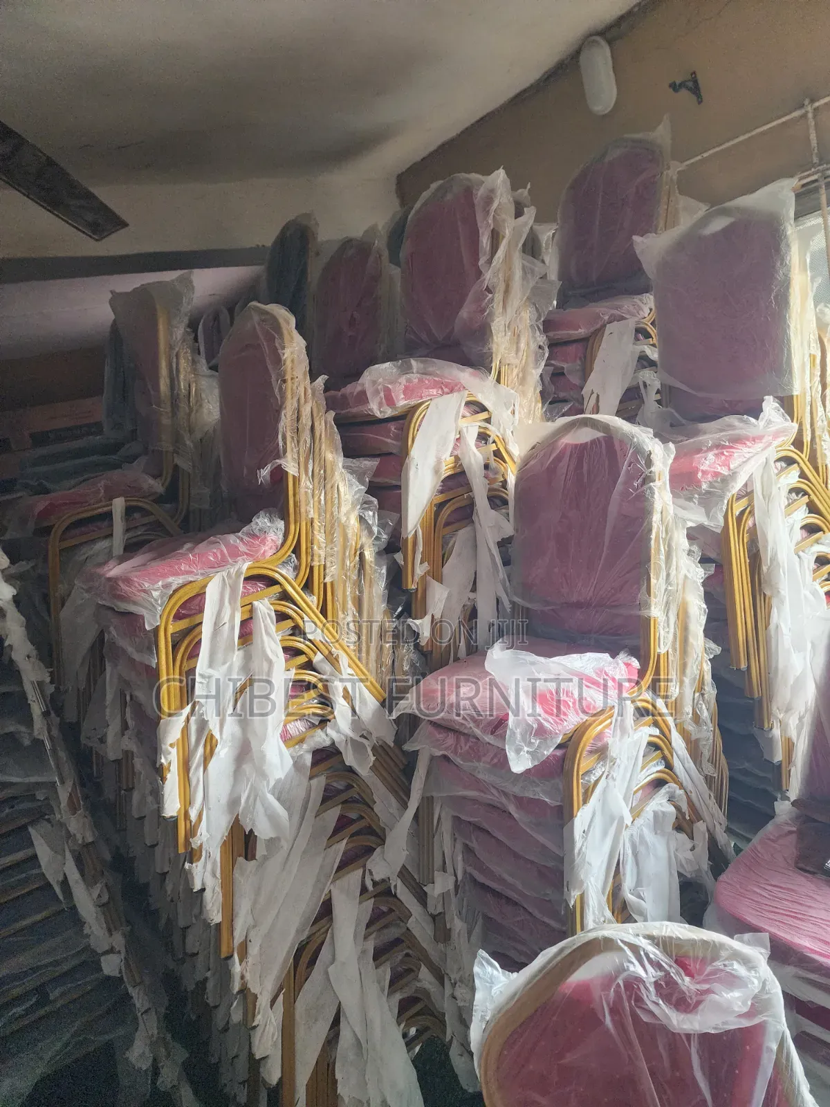 Brand New Banquet Chairs Used in Schools, Churches, Event Centers Etc.