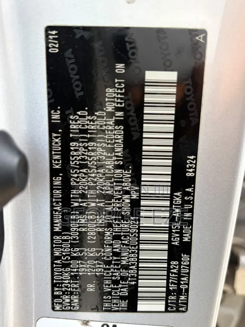 Toyota Venza 2013 Silver