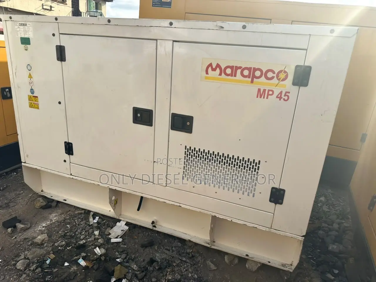 65kva Marapco Soundproof Generator Looking New