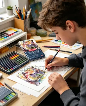 Derwent Watercolour 12 Artists Pencils, Painting Drawing & Paintbrush