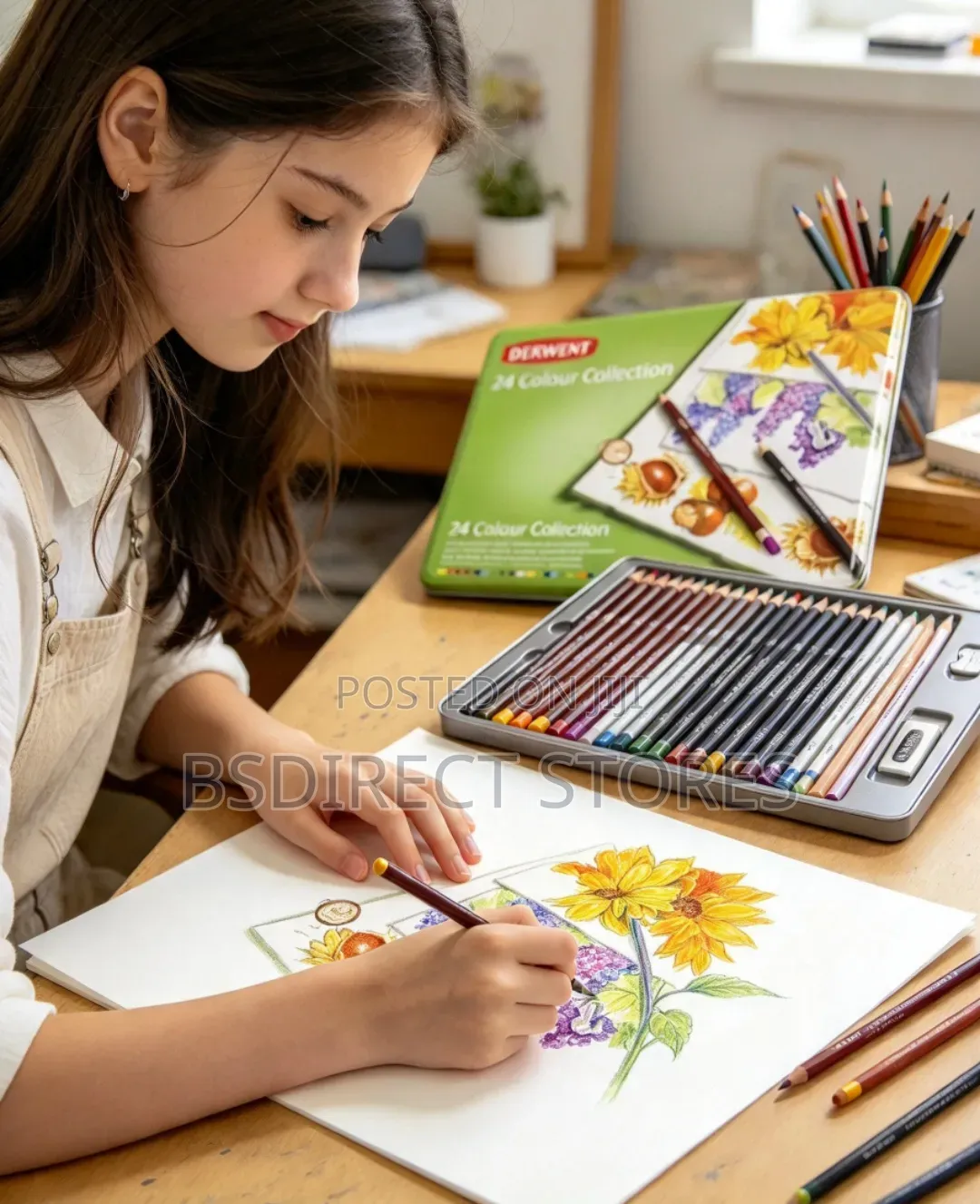 Derwent Colour Artists Collection 24 Professional Colouring & Drawing
