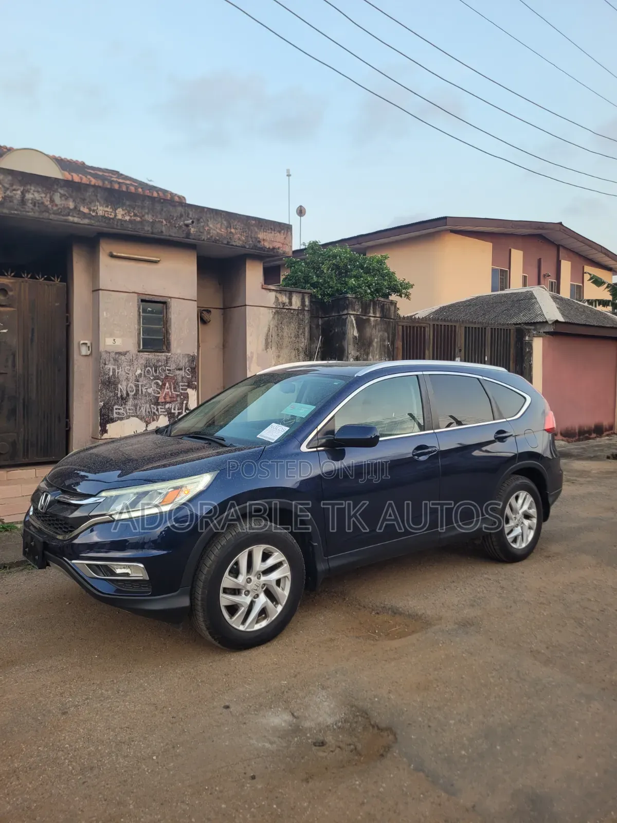 Honda CR-V Touring 4dr SUV AWD (2.4L 4cyl CVT) 2016 Blue