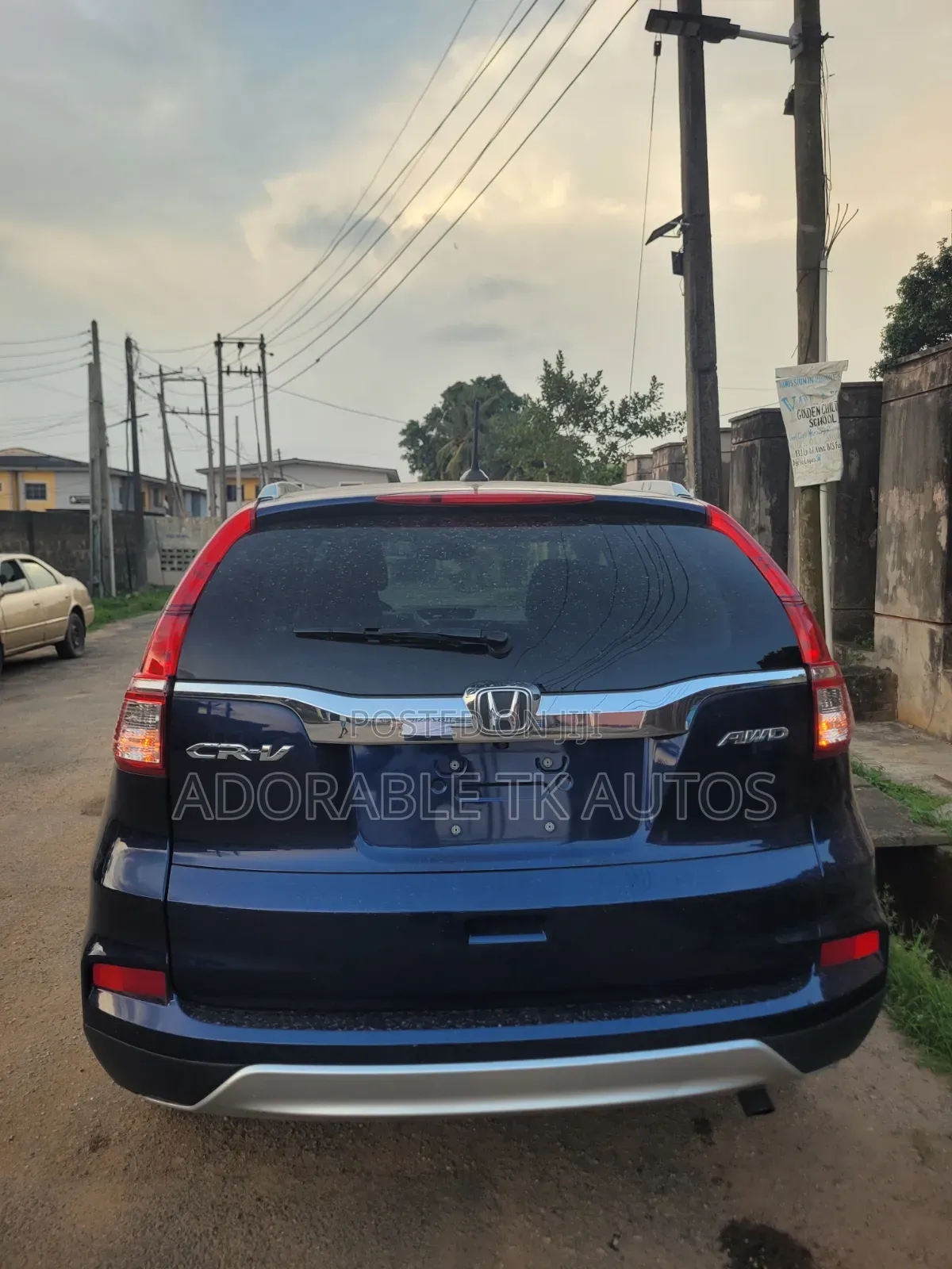 Honda CR-V Touring 4dr SUV AWD (2.4L 4cyl CVT) 2016 Blue