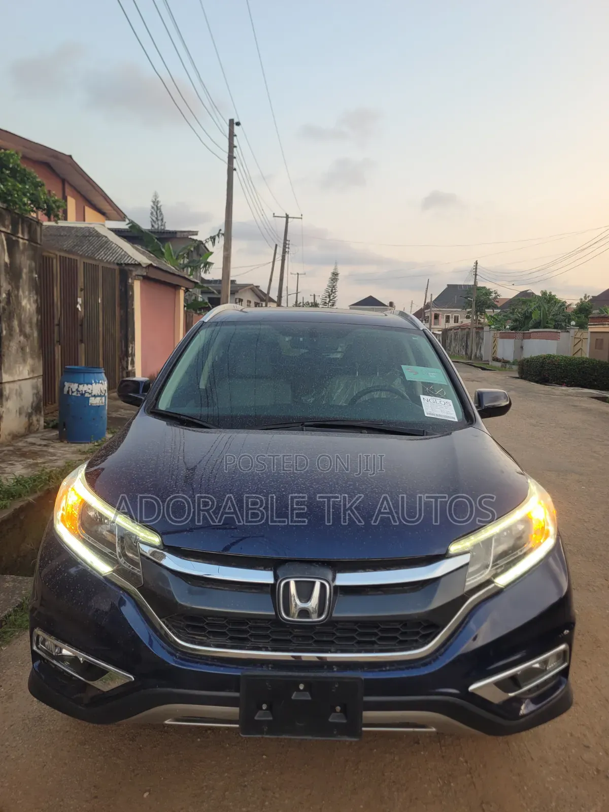 Honda CR-V Touring 4dr SUV AWD (2.4L 4cyl CVT) 2016 Blue