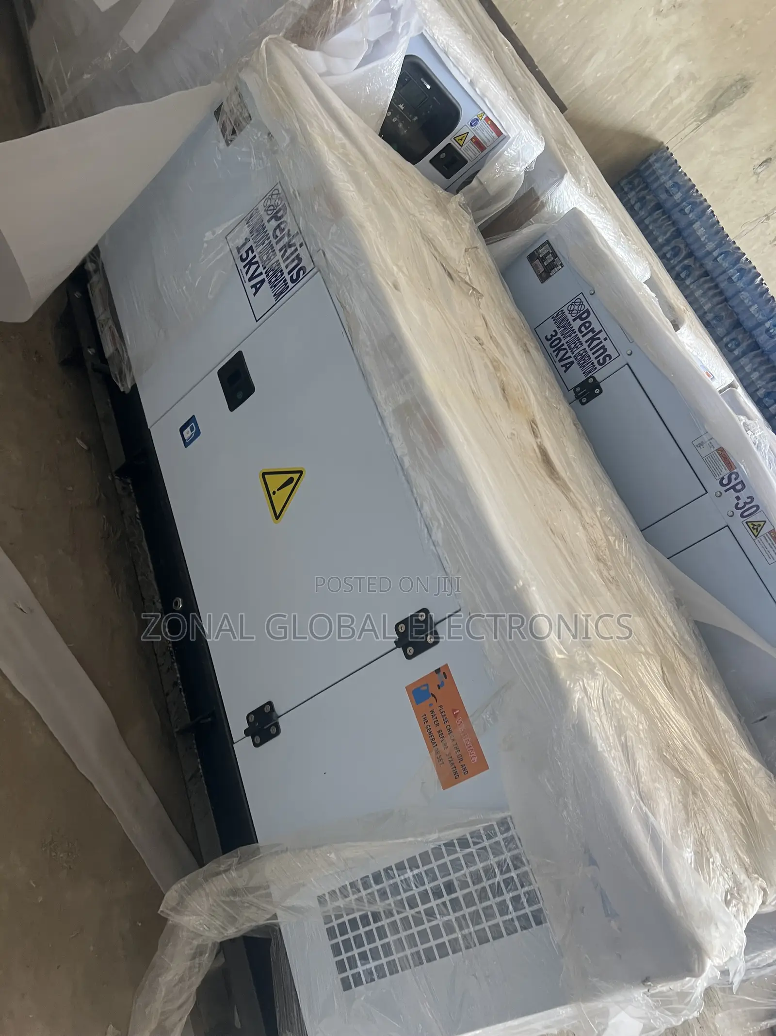 15kva Perkins Soundproof Diesel Generator 100% Copper Coil