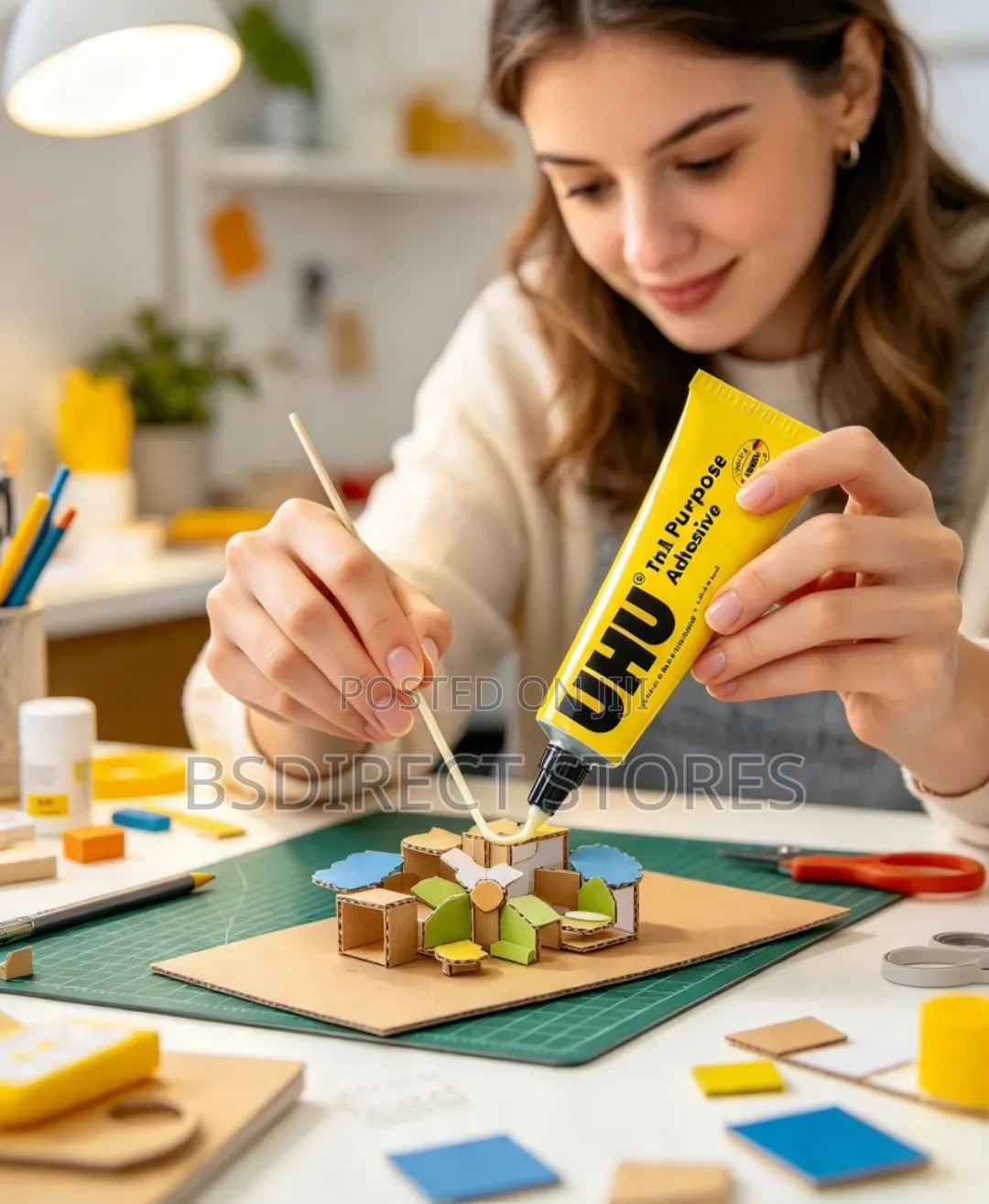 UHU All Purpose Clear Glue Adhesive 35ml Tube