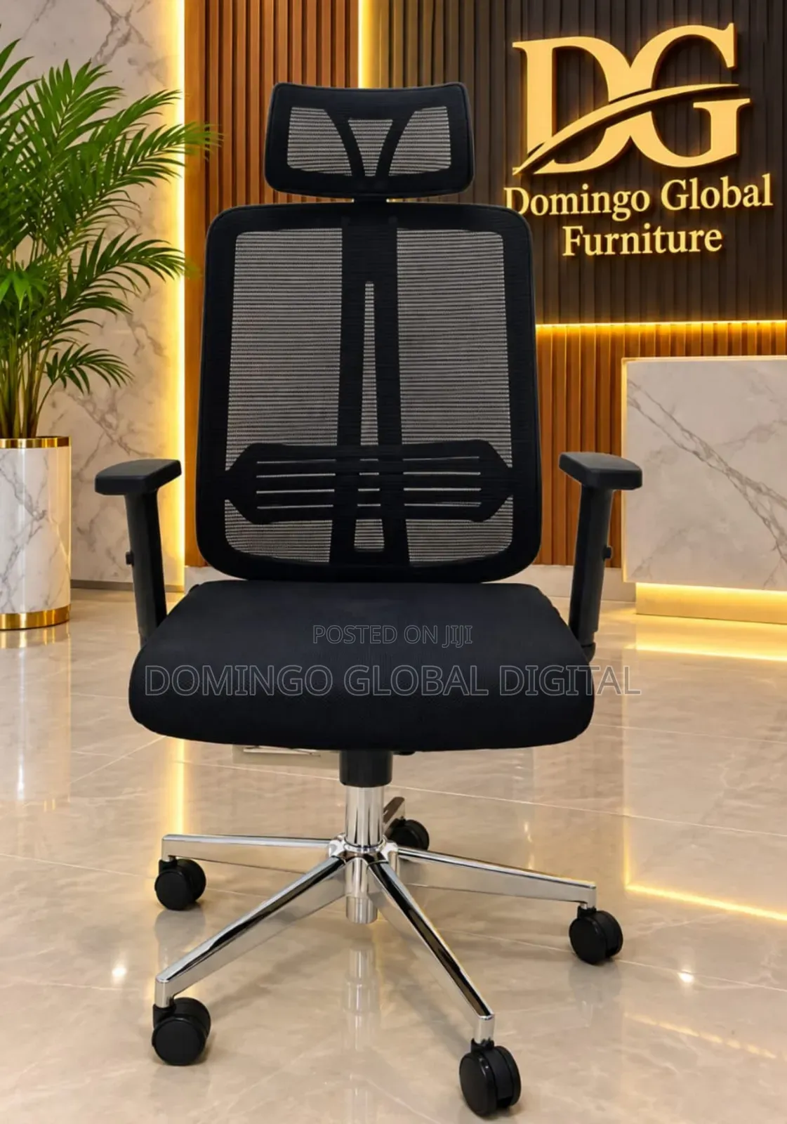 High-Back Ergonomic Mesh Adjustable Office Chair