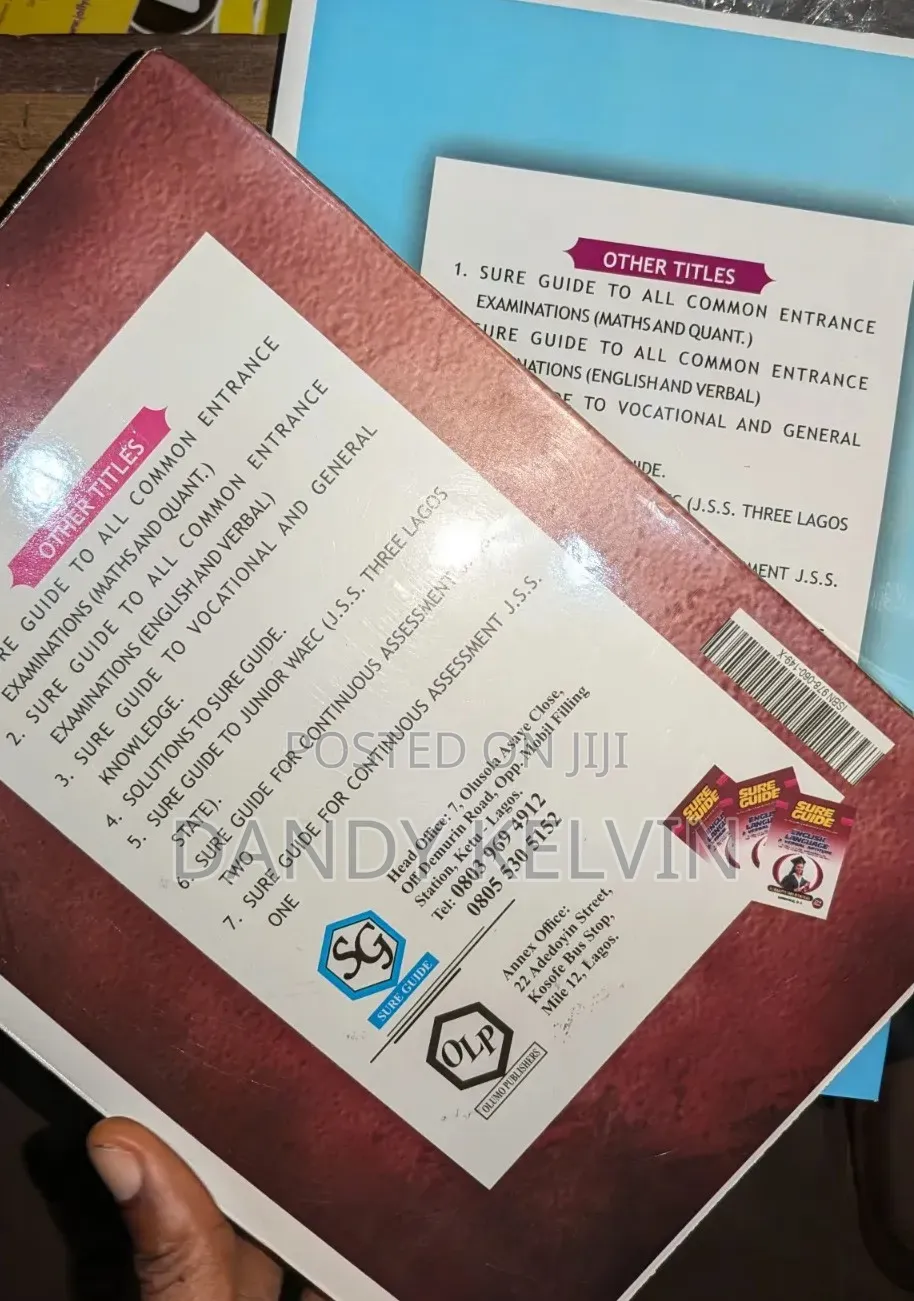 Sure Guide Past Questions to Common Entrance Exams 22nd Edition