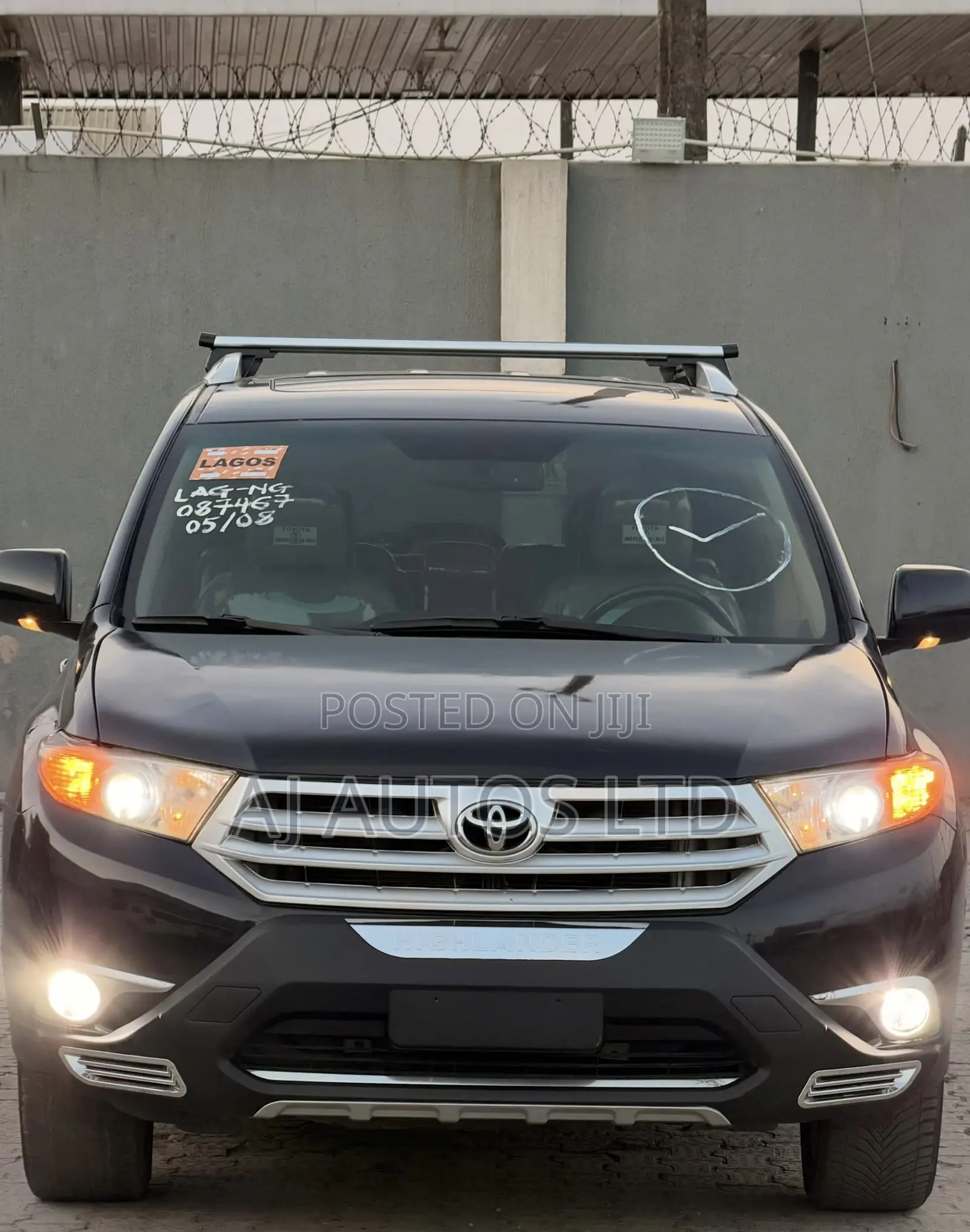 Toyota Highlander Limited 2009 Black