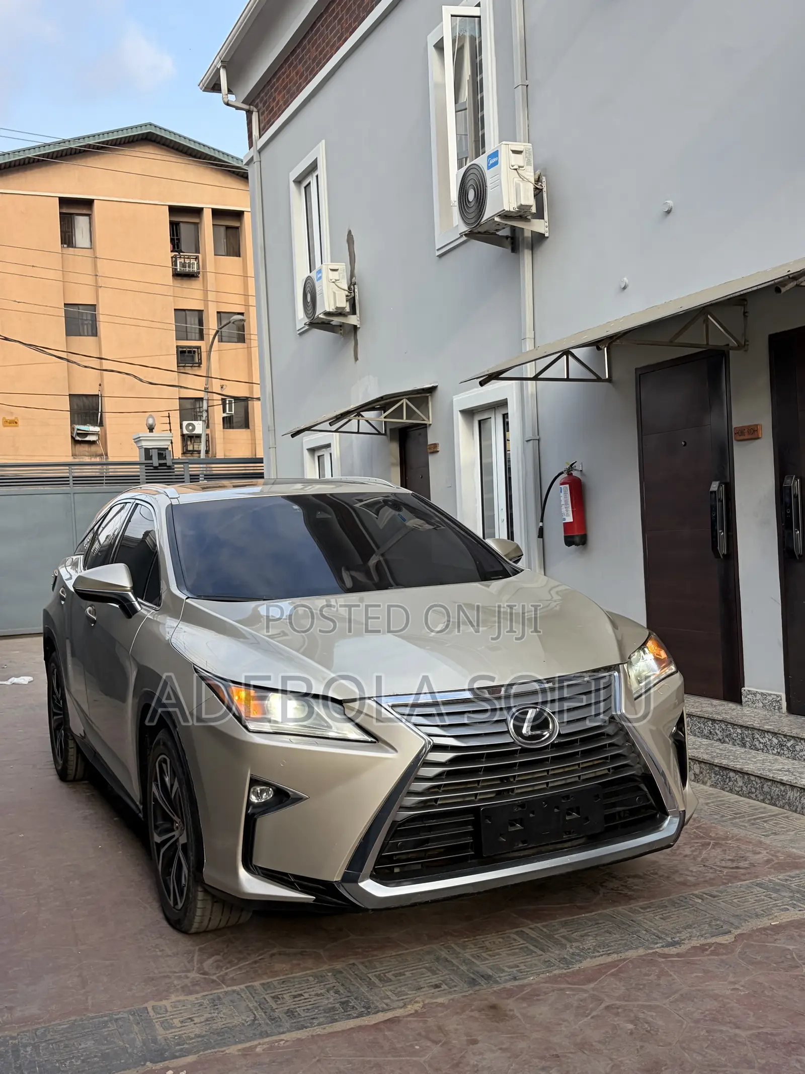 Lexus RX 350 AWD 2017 Gold