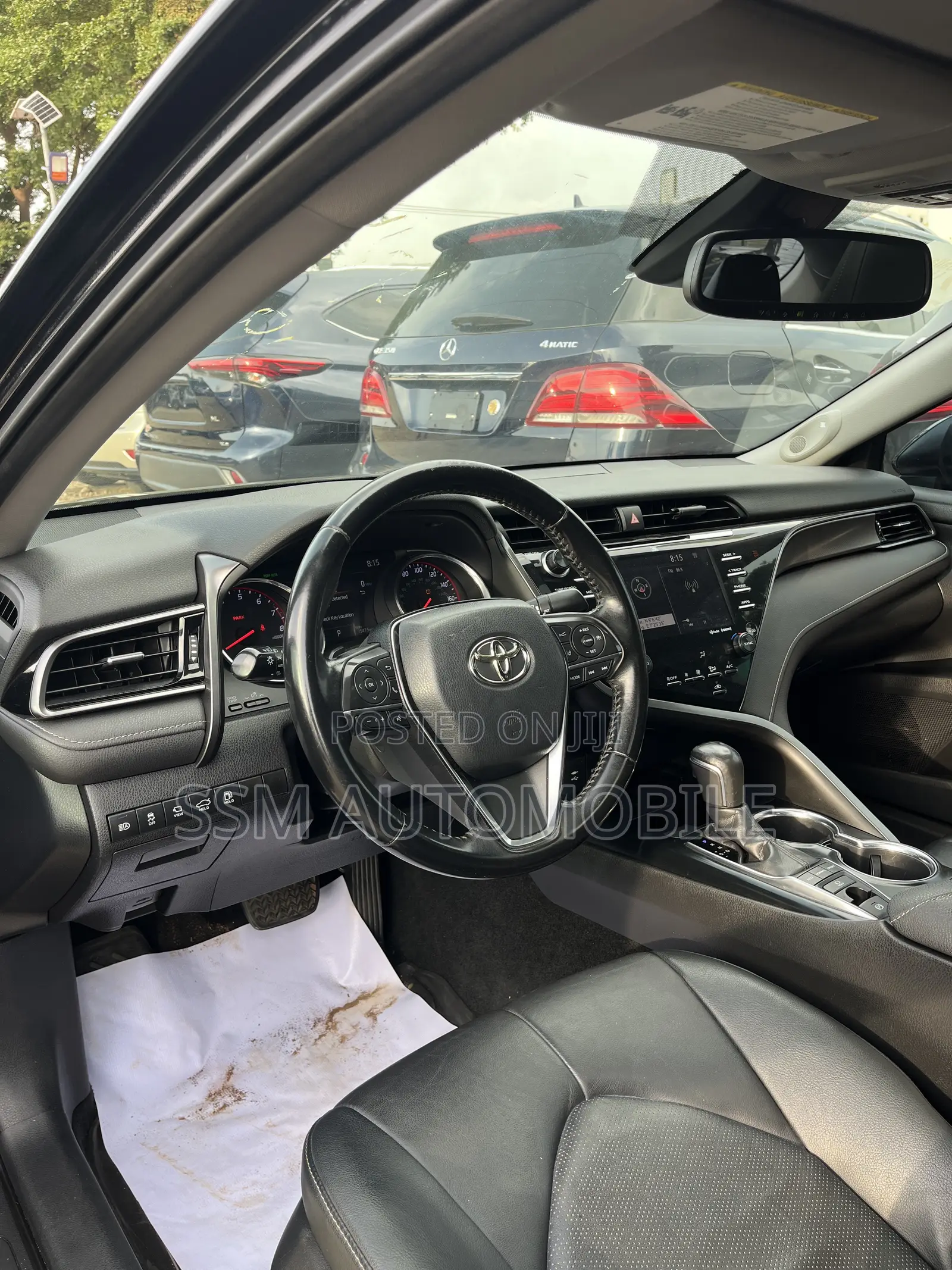 Toyota Camry XSE V6 FWD (3.5L 6cyl 8AM) 2018 Black