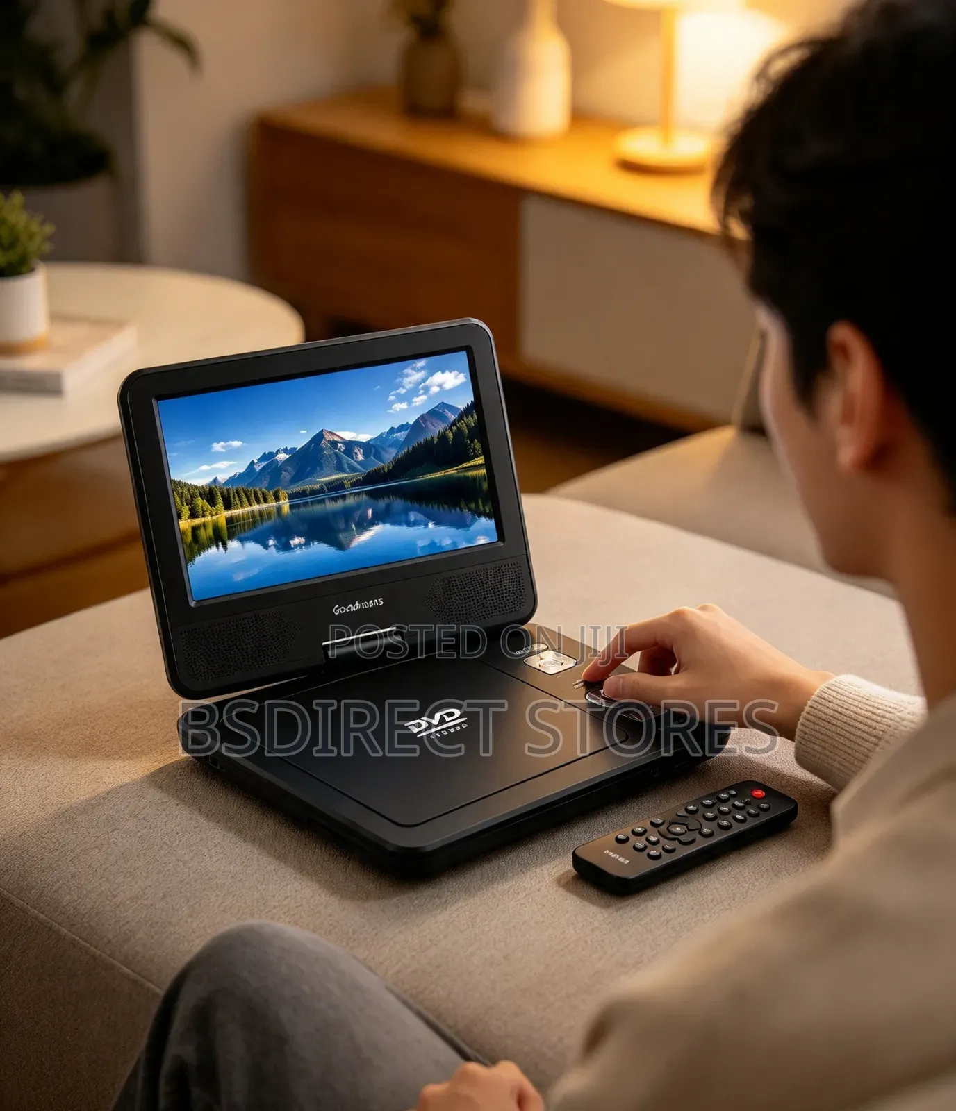 Goodmans 7" LCD Widescreen Mountable Portable DVD Player