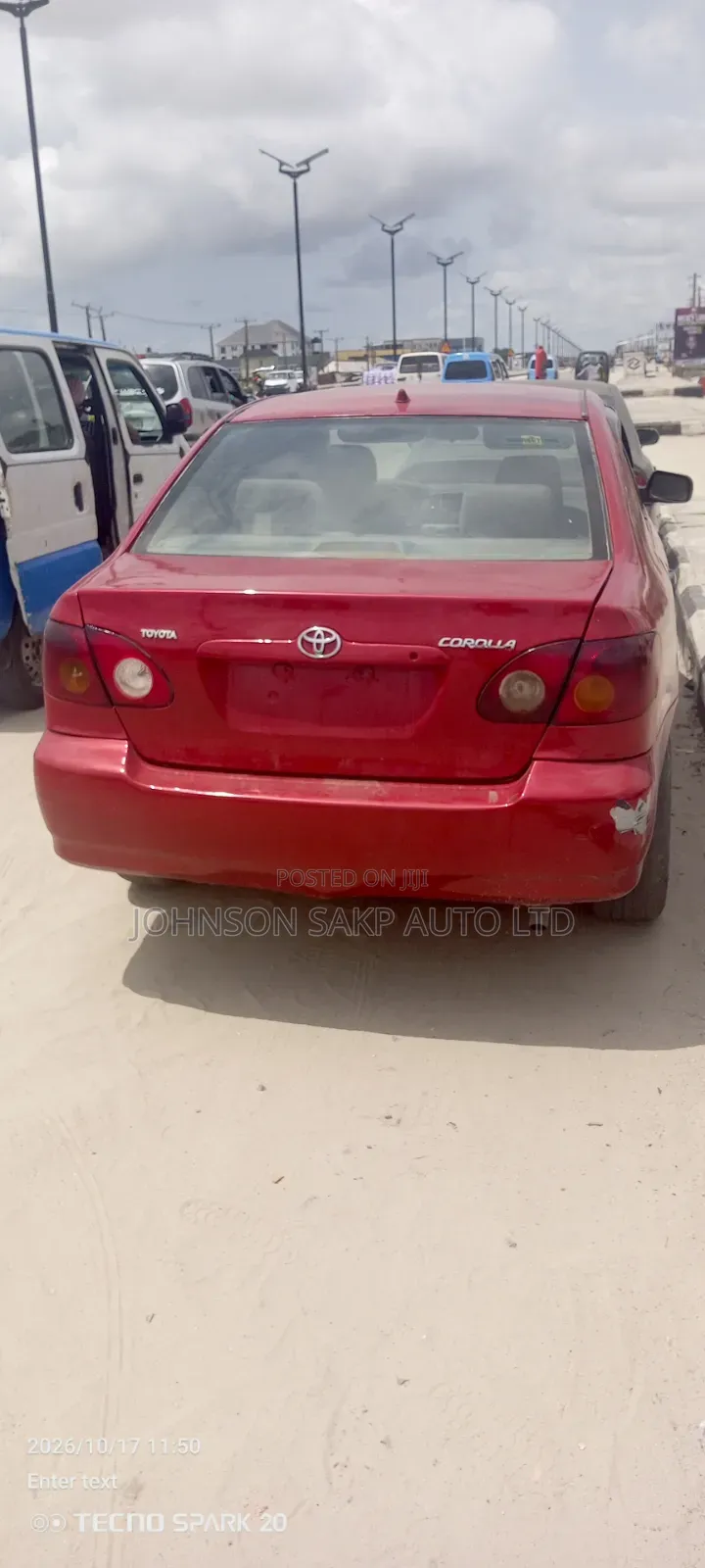 Toyota Corolla 2003 Red