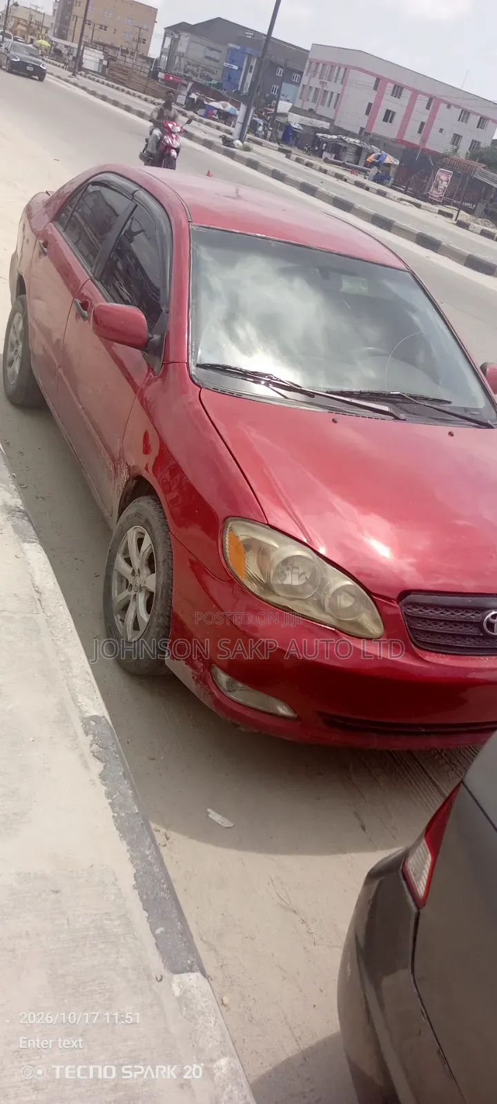 Toyota Corolla 2003 Red