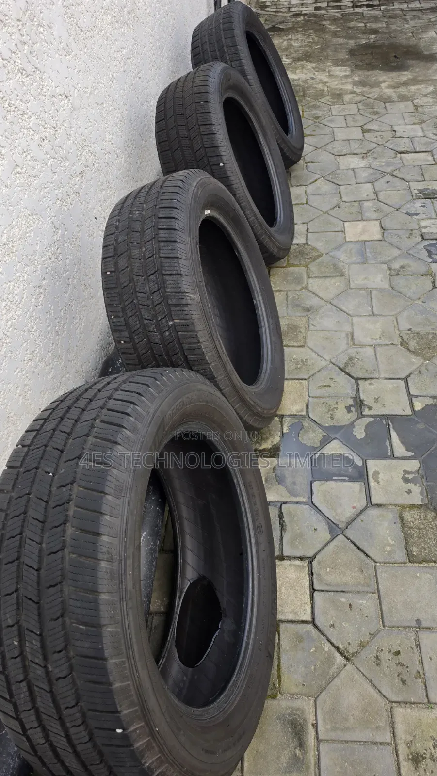 Super Clean Set of Michelin Tires 245/55r19