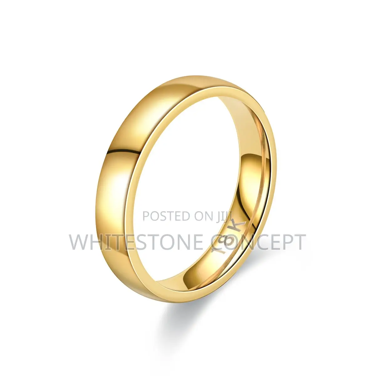 18k Gold Plated Wedding Rings