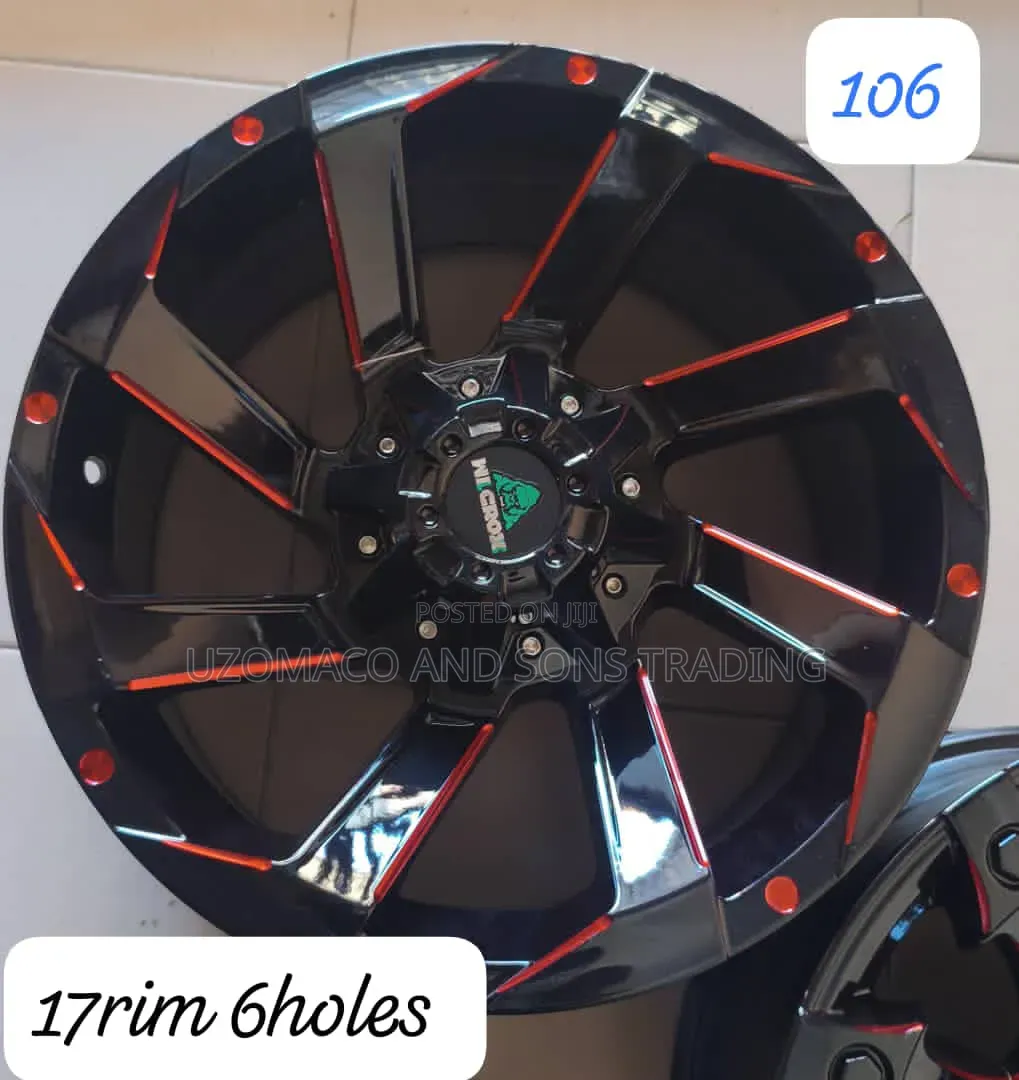 17inches Rim for Hilux, Tacoma, Wrangler and Many More