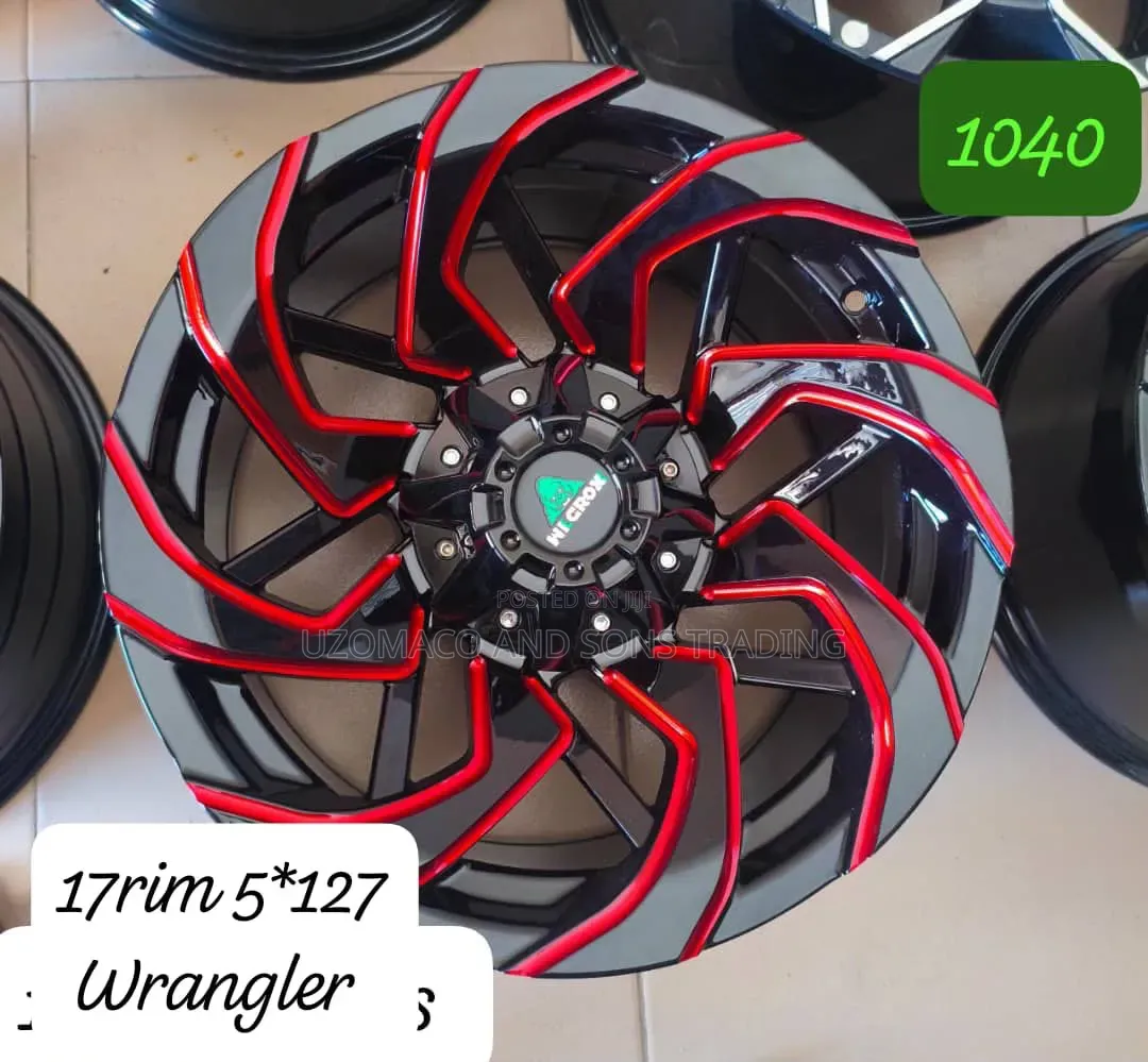 17inches Rim for Hilux, Tacoma, Wrangler and Many More