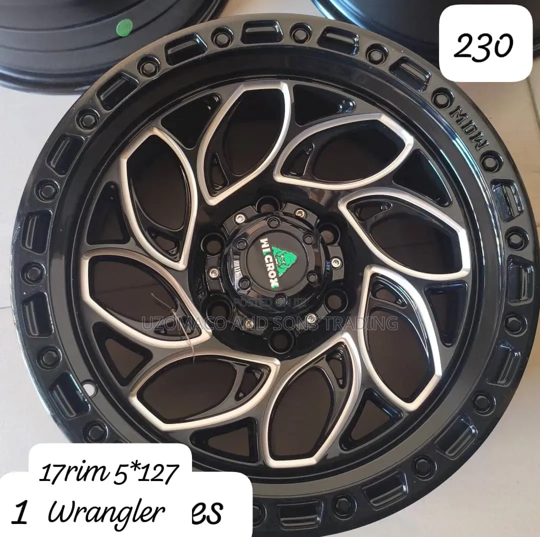 17inches Rim for Hilux, Tacoma, Wrangler and Many More