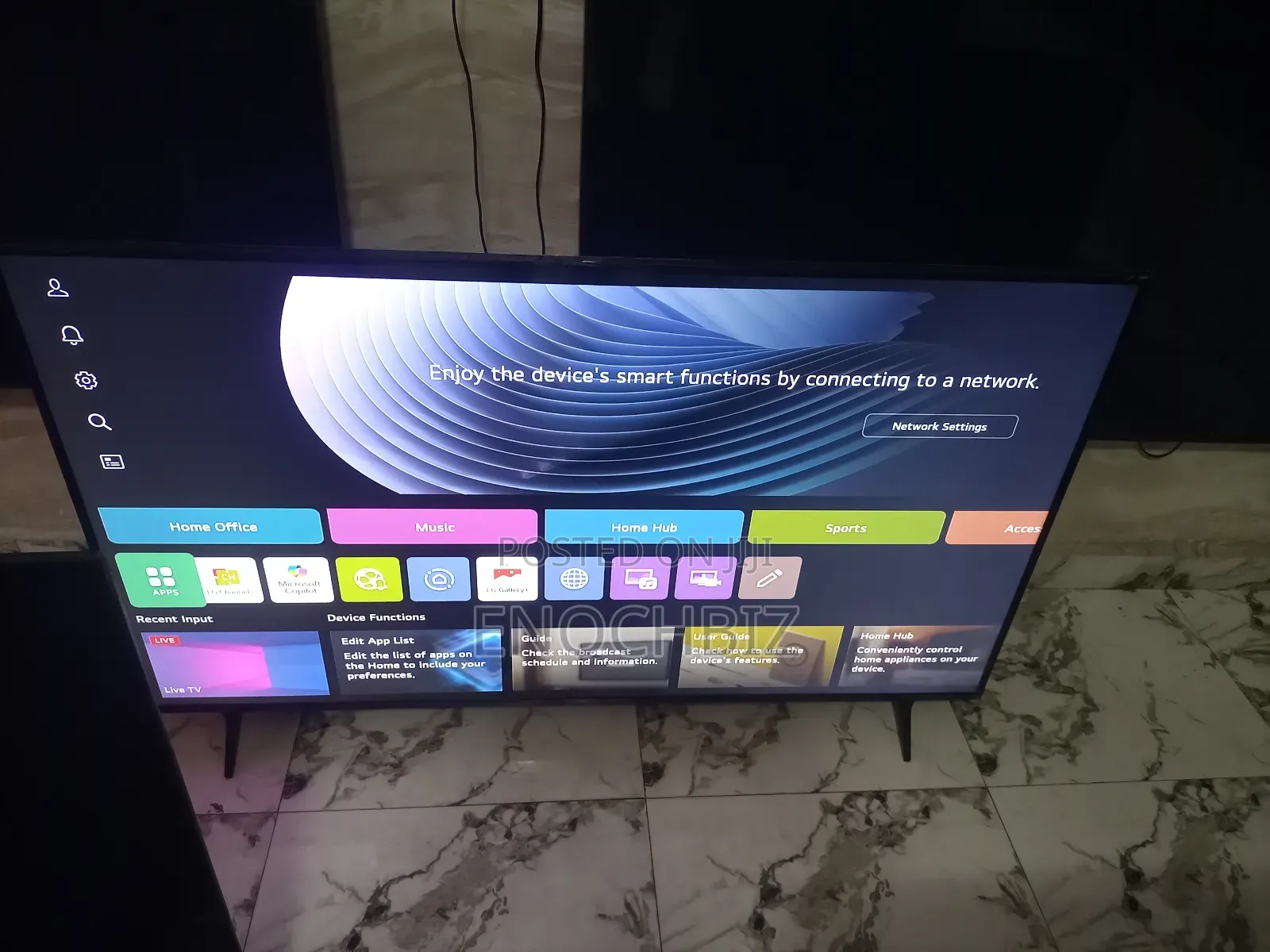 65 Inches LG Smart UHD 4k TV