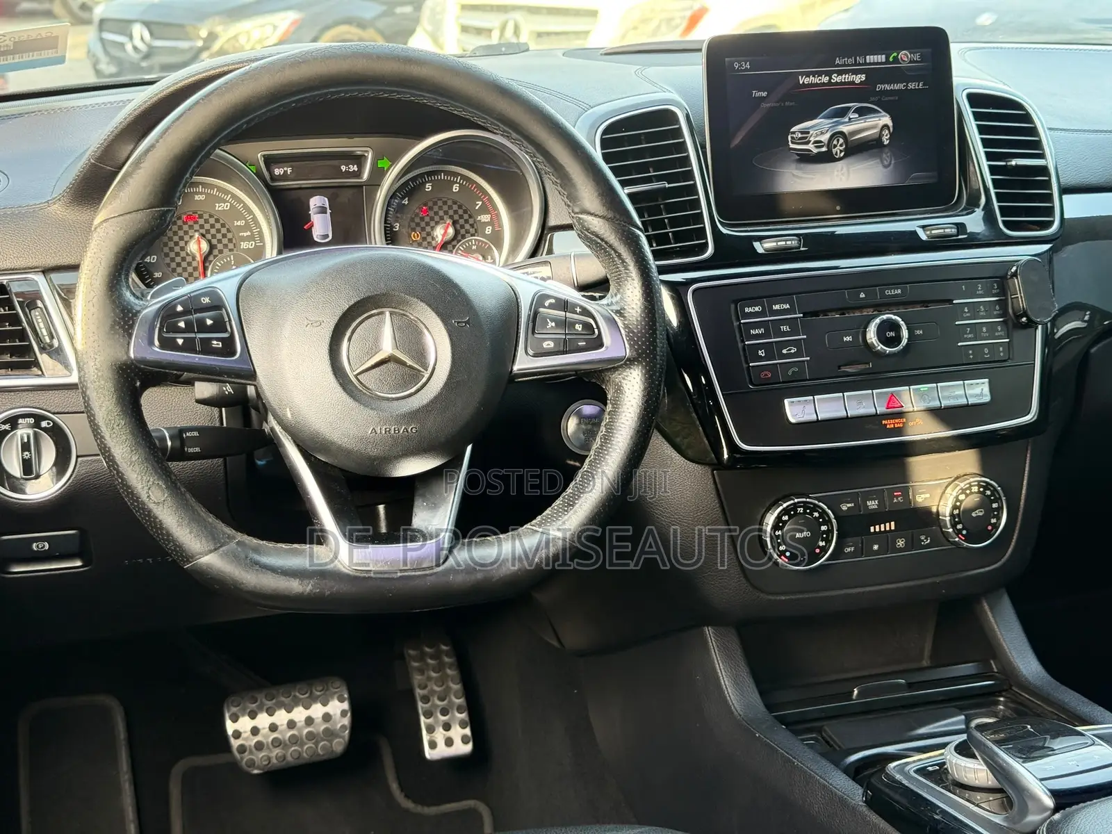 Mercedes-Benz GLE-Class AMG GLE 43 4MATIC 2017 Black