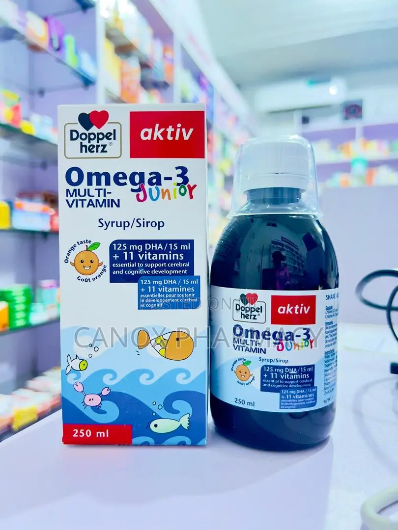 Doppelherz Aktiv Omega-3 Junior Syrup - 250ml