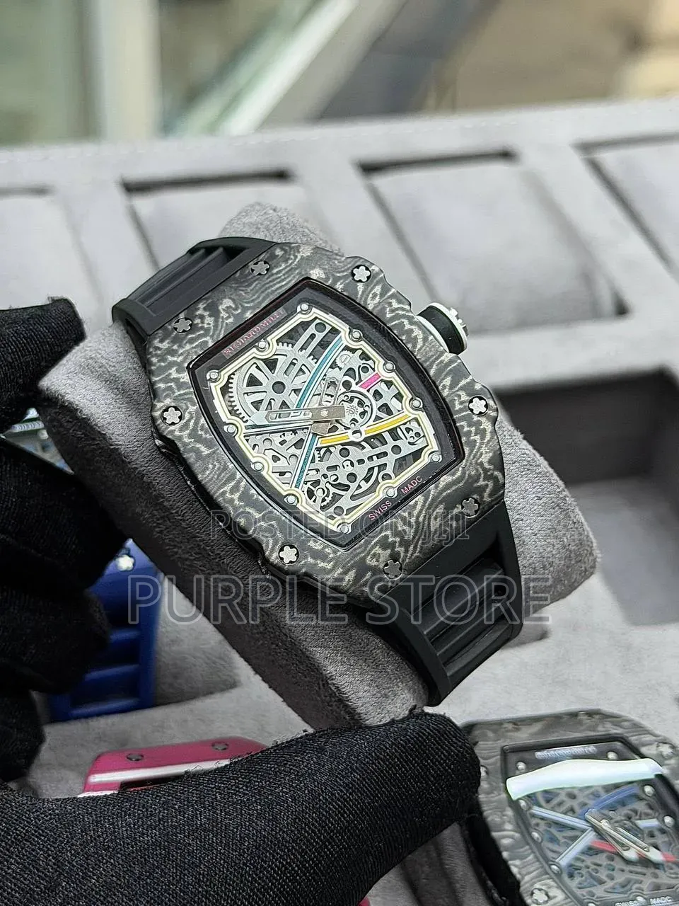 Richard Mille Rubbr Strap Watches