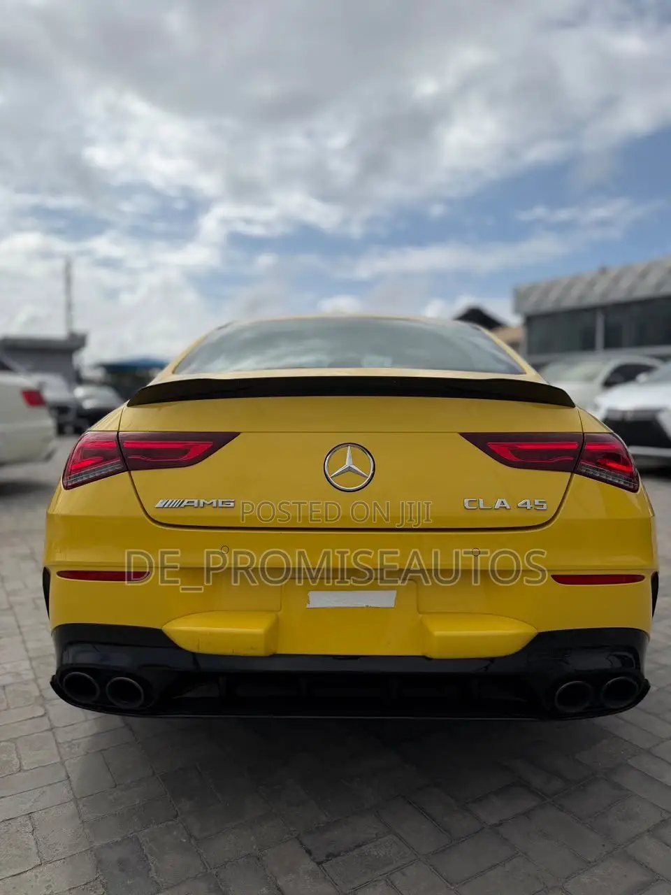 Mercedes-Benz CLA-Class AMG CLA 45 4MATIC Sedan 2022 Yellow