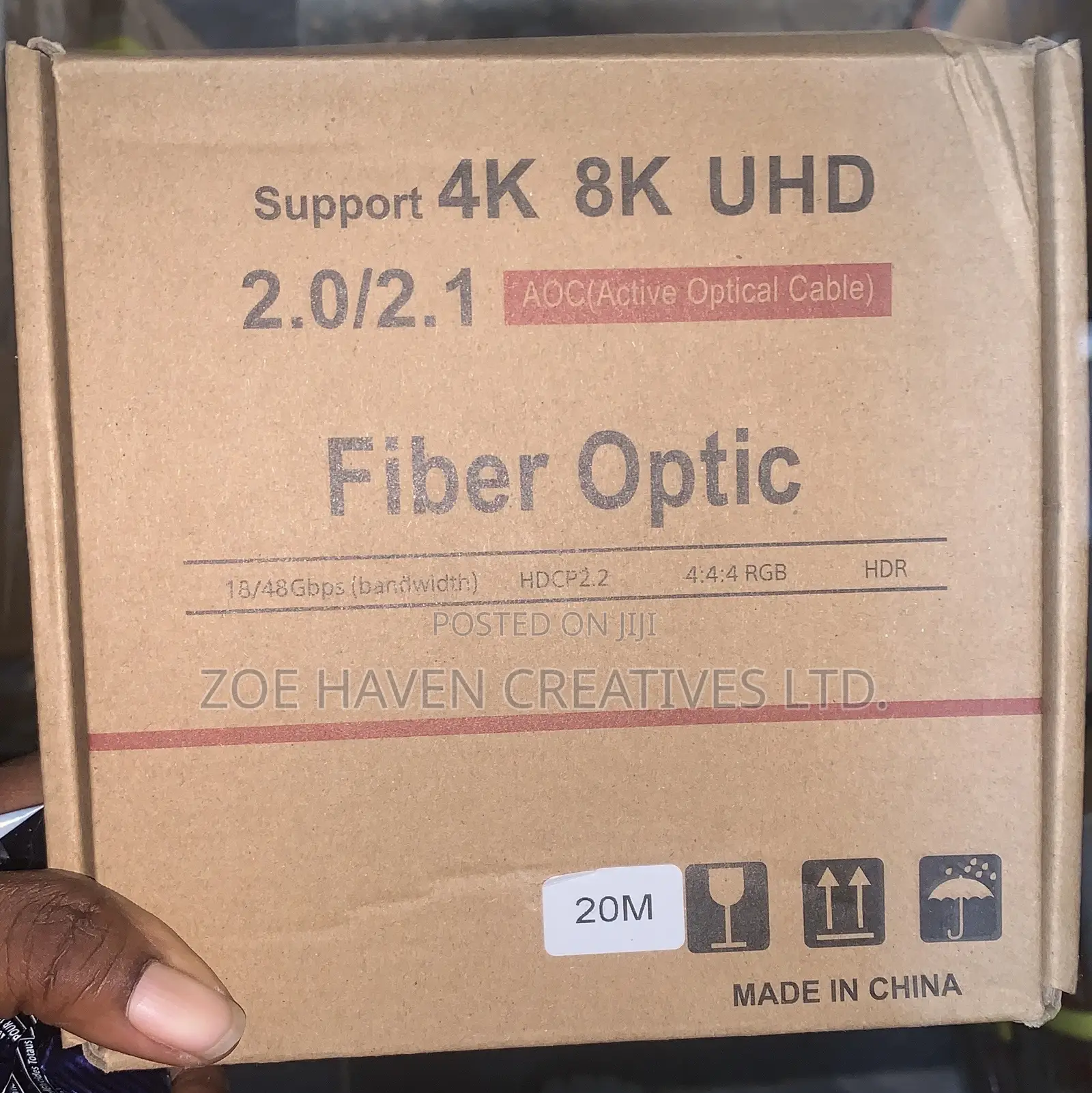 20m Fibre Optic Hdmi Cable