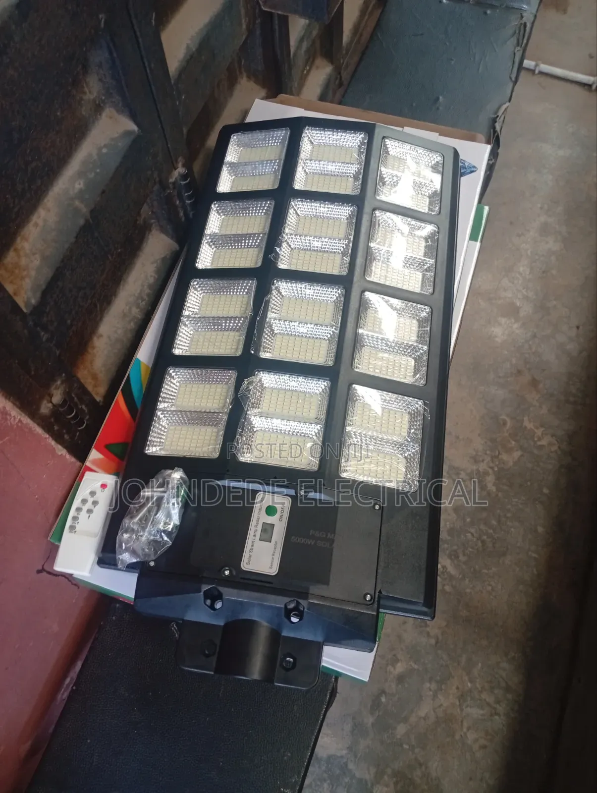 5000watt 6battery 24eyes Solar Street Light