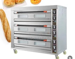 9 Trays 3 Deck Oven