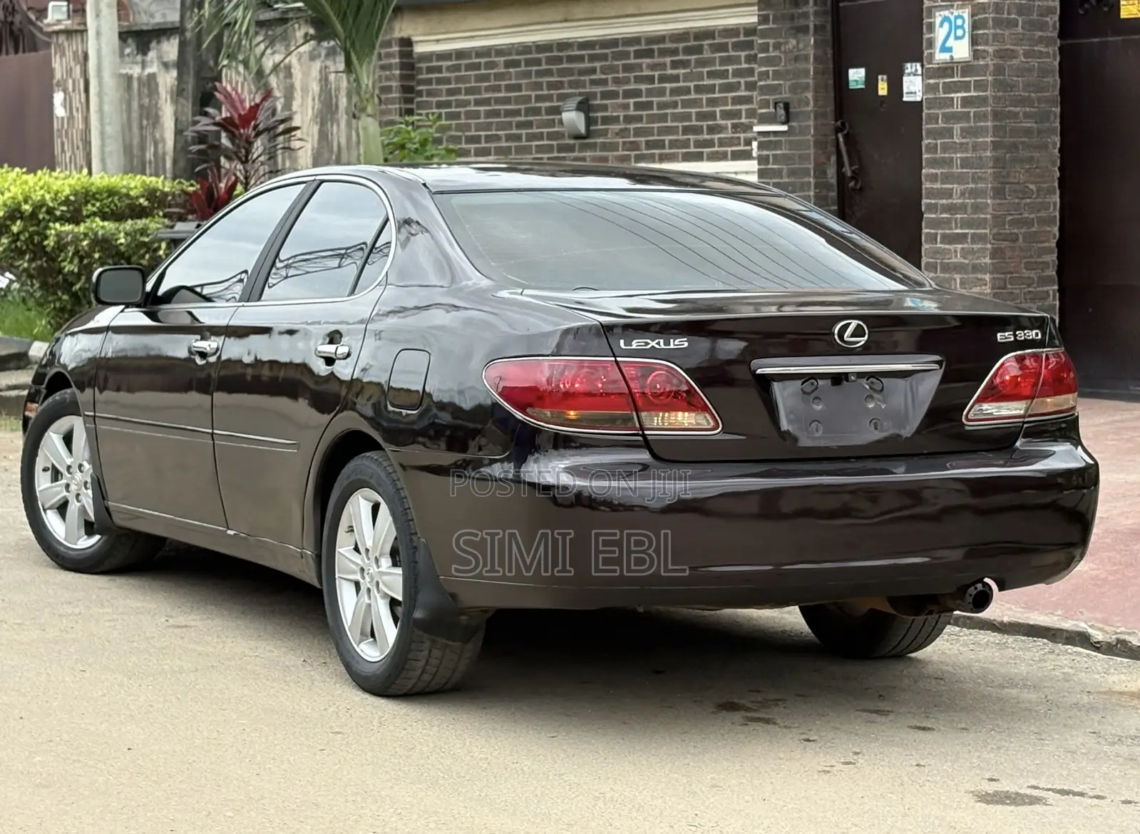 Lexus ES 330 2005 Burgundy