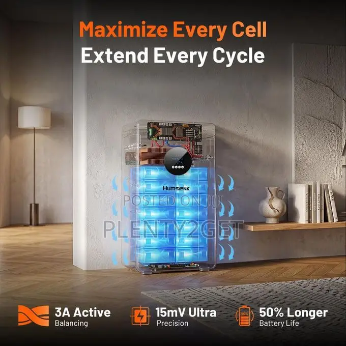 HumsiENK 5kW All-in-One Solar Inverter System for Home Energy Storage