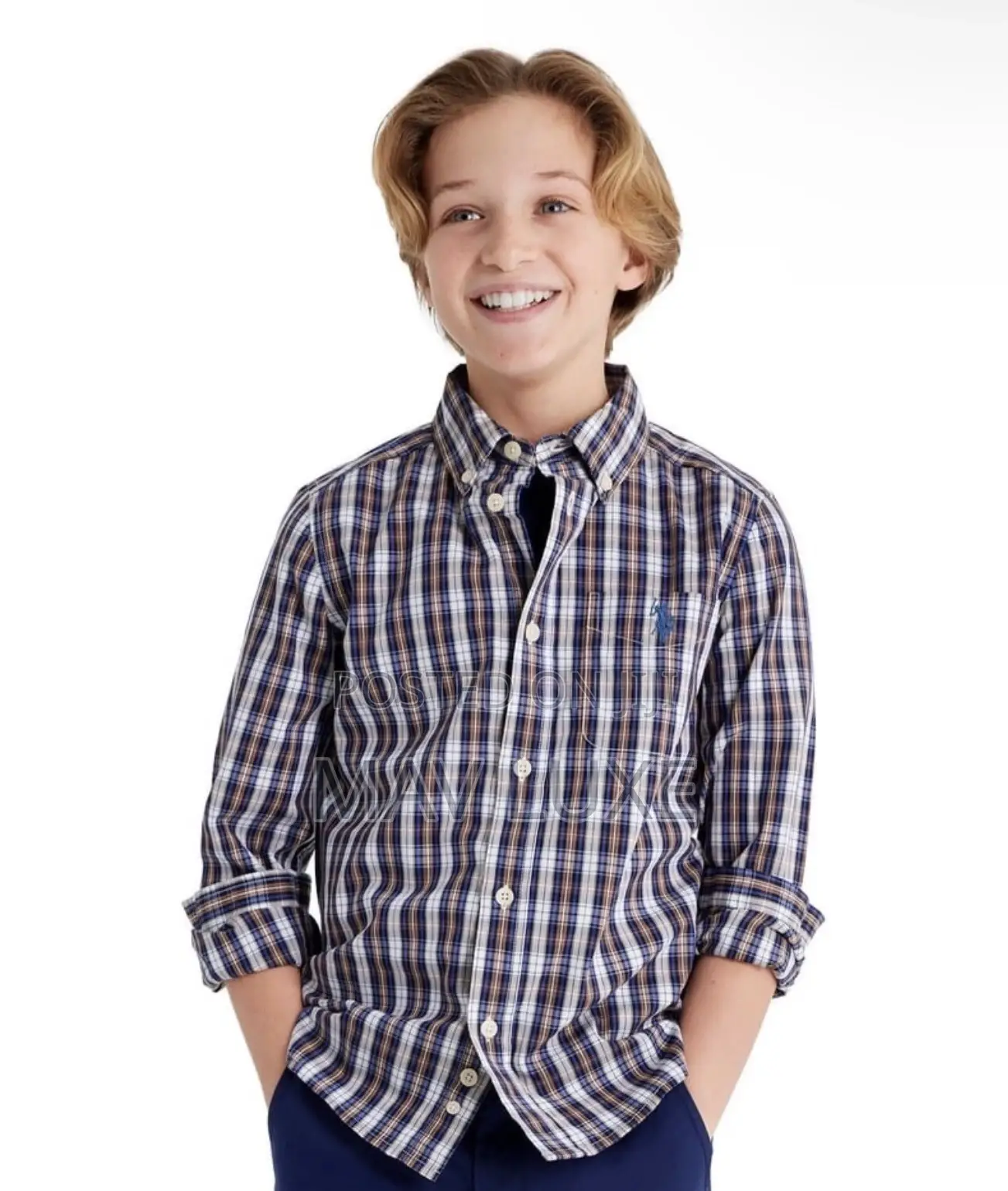 Us Polo Assn Kids Check Shirt