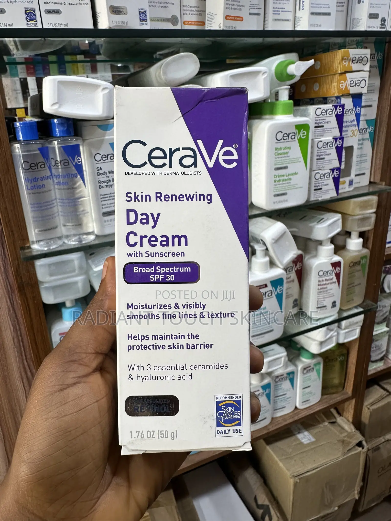 Cerave Skin Renewing Day Cream With Sunscreen